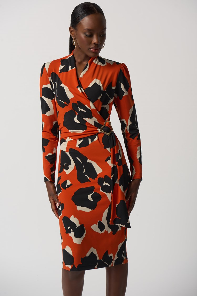 Joseph Ribkoff Animal Print Dress