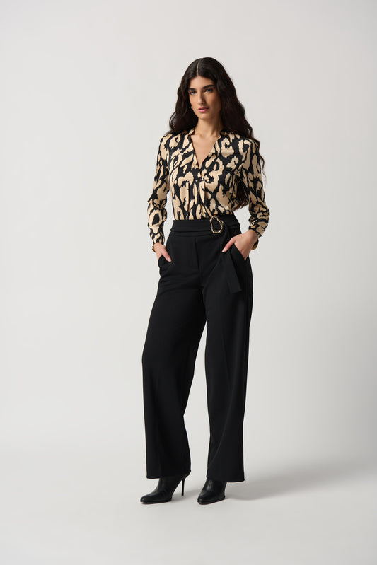 Joseph Ribkoff Wide Leg Trousers