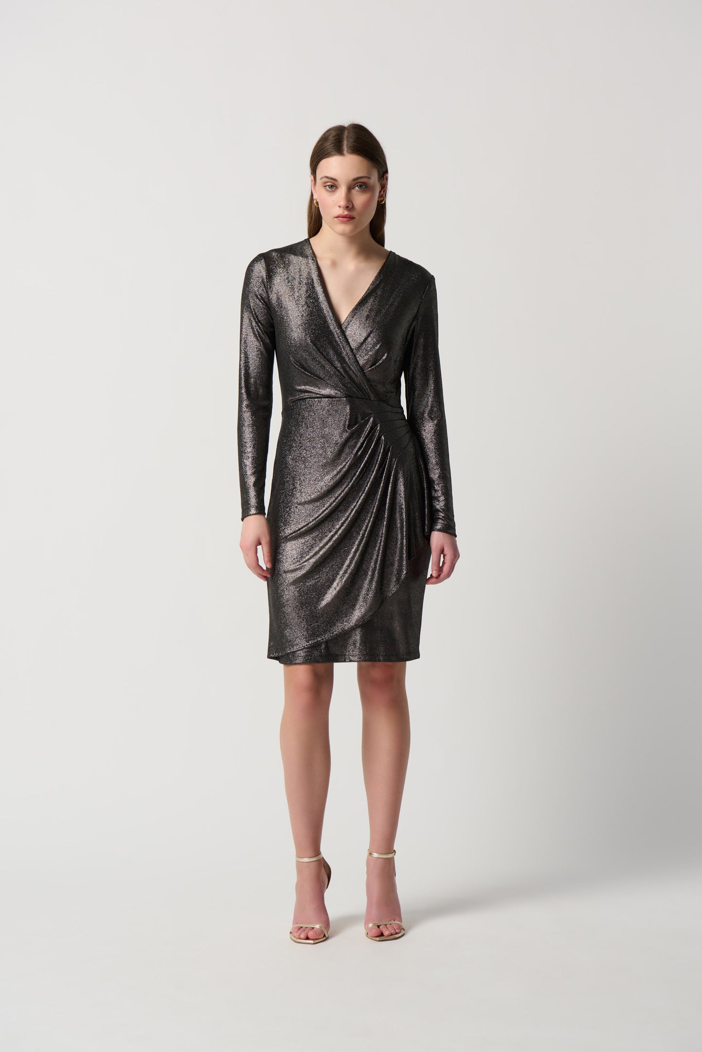 Joseph Ribkoff Metallic Dress