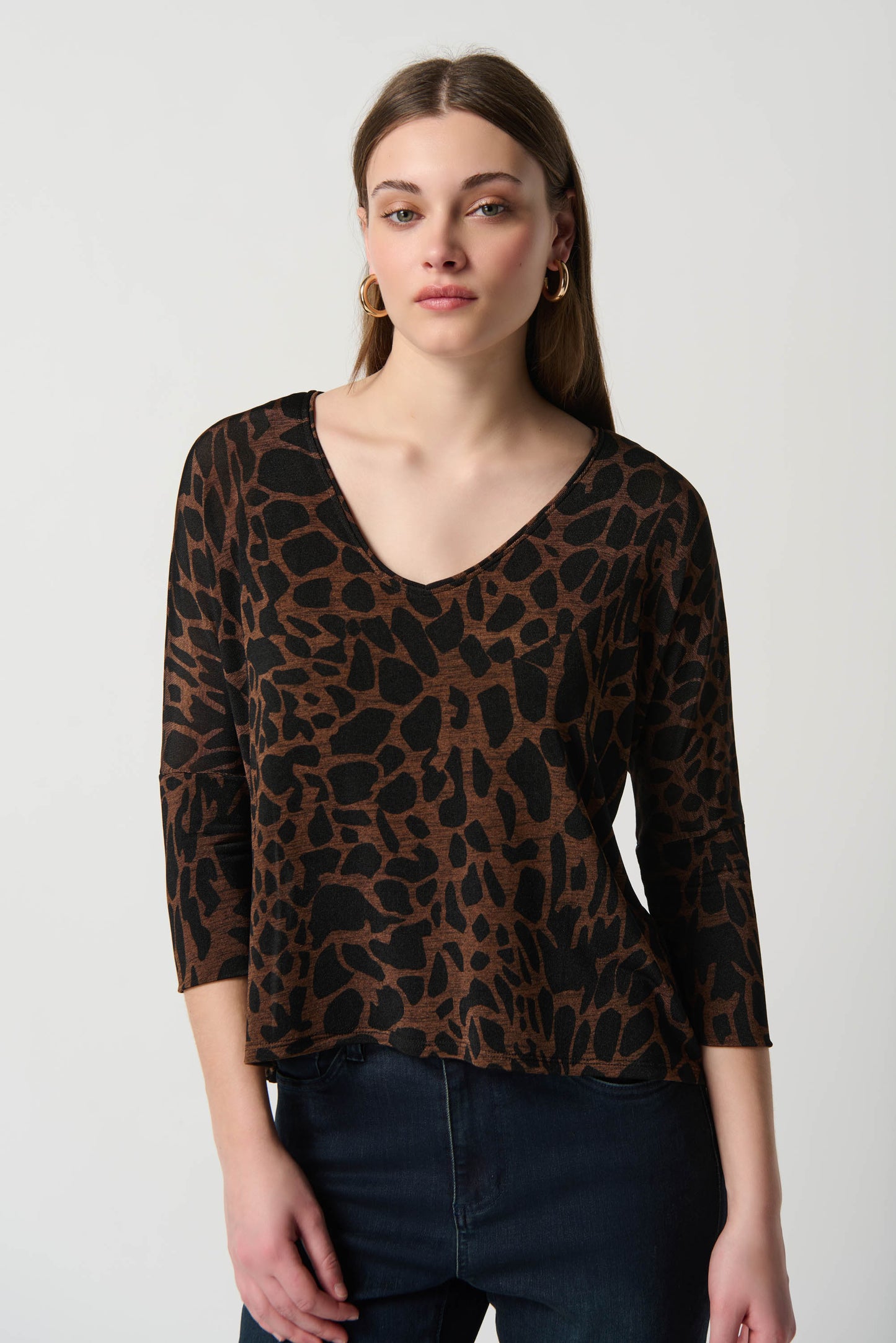 Joseph Ribkoff Animal Print Top