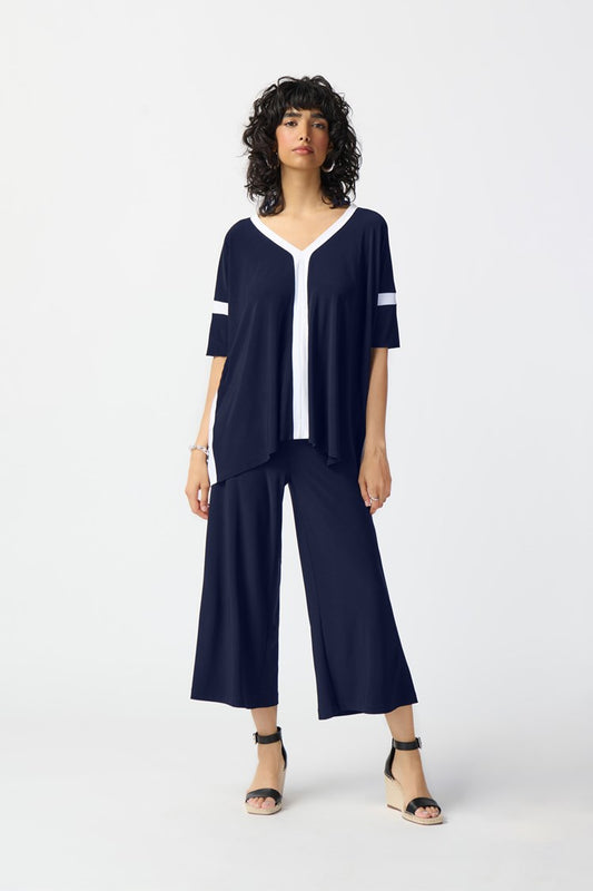 Joseph Ribkoff 241125 side stripe top