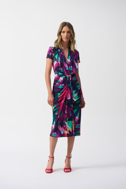 Joseph Ribkoff Abstract Print Dress 251042