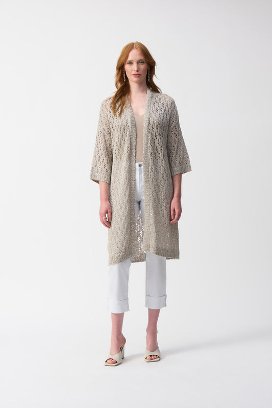 Joseph Ribkoff Sparkly Knit Cardigan 251929