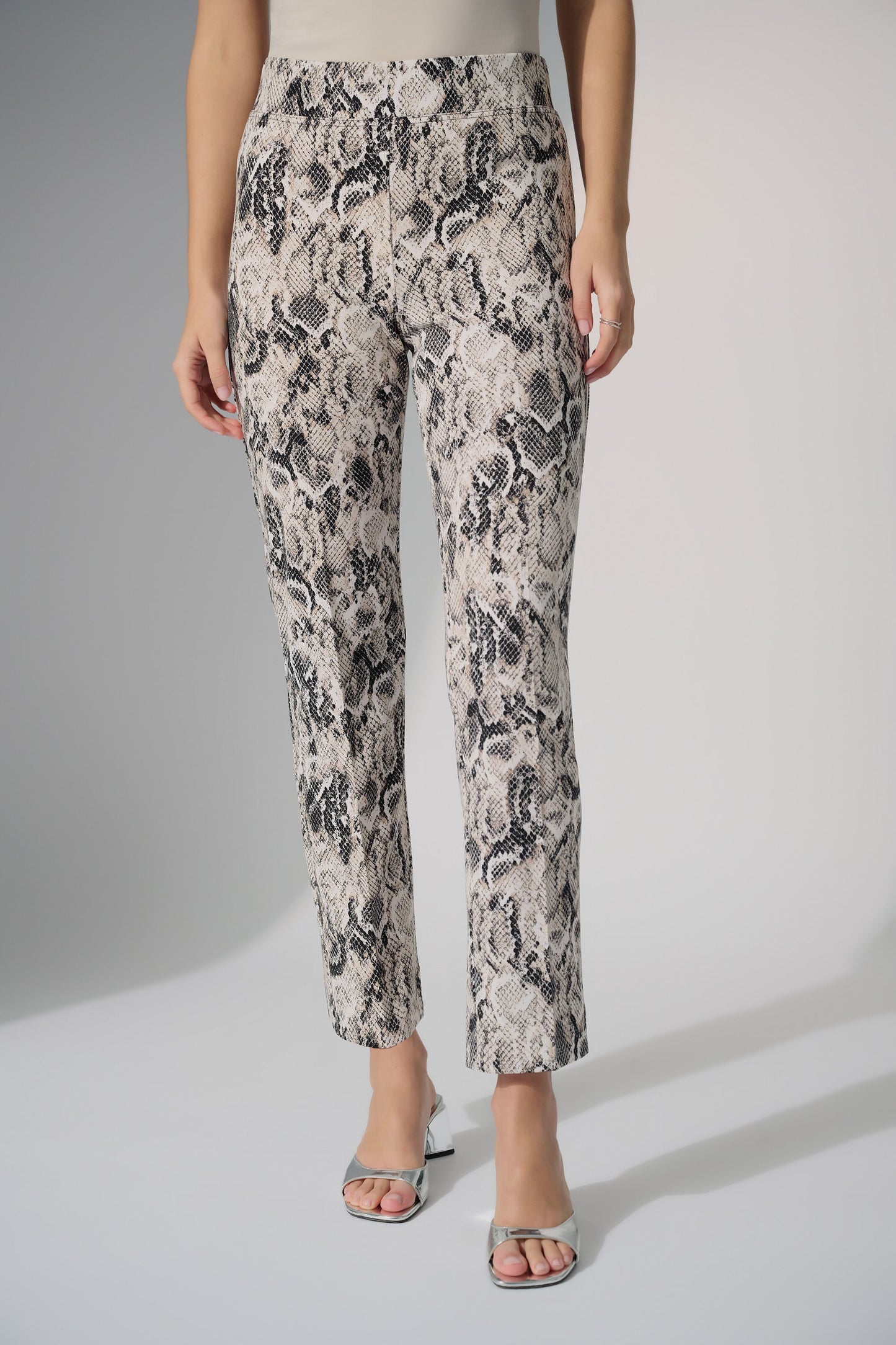 Joseph Ribkoff Silky Python Print Trousers 252238