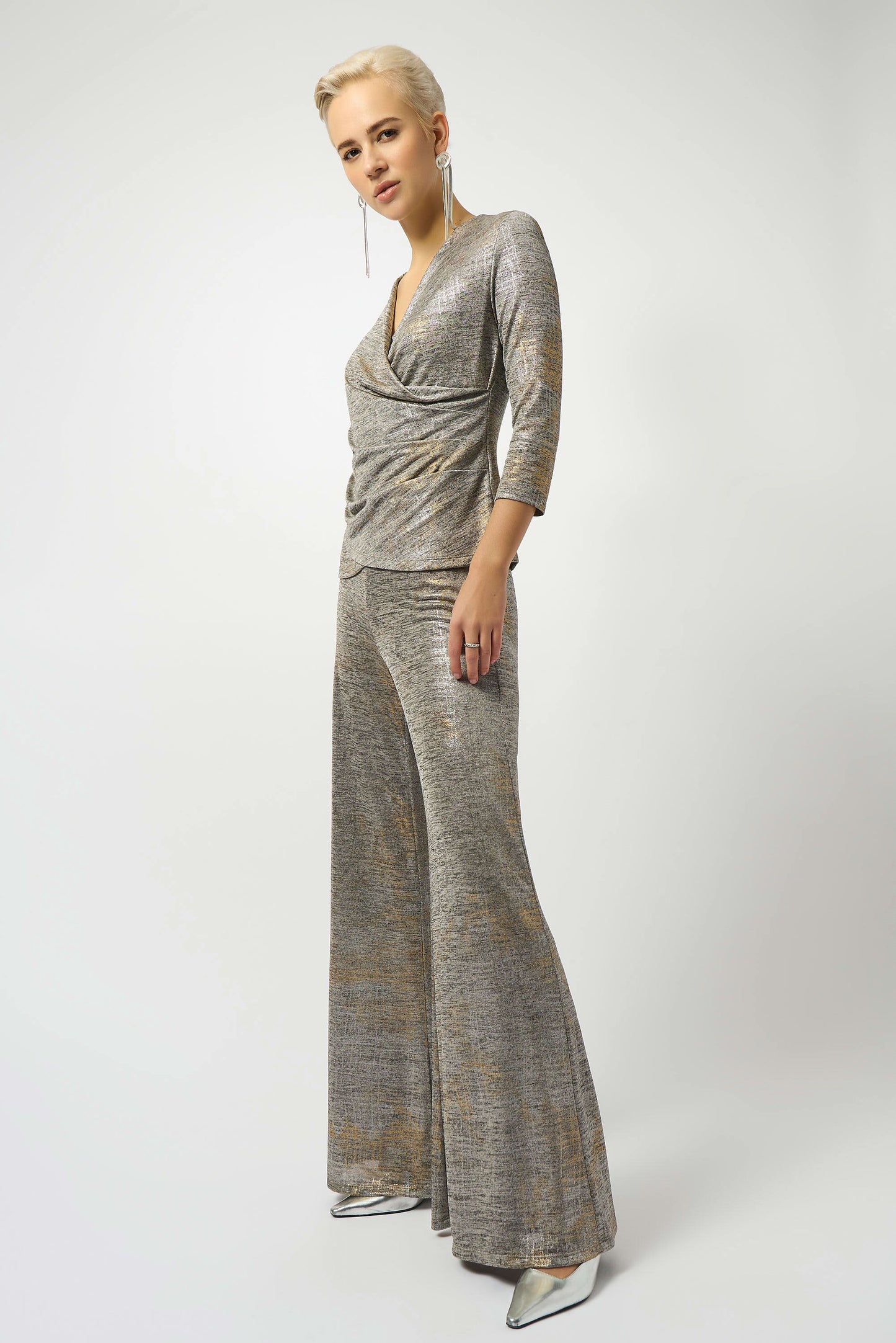 Joseph Ribkoff Metallic Top 253087