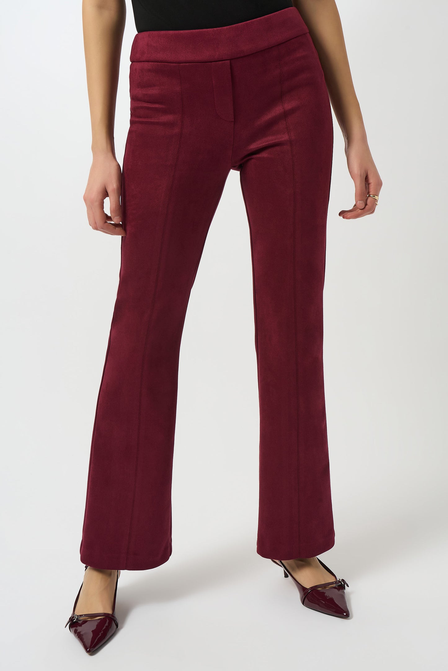 Joseph Ribkoff Faux Suede Trousers 253137