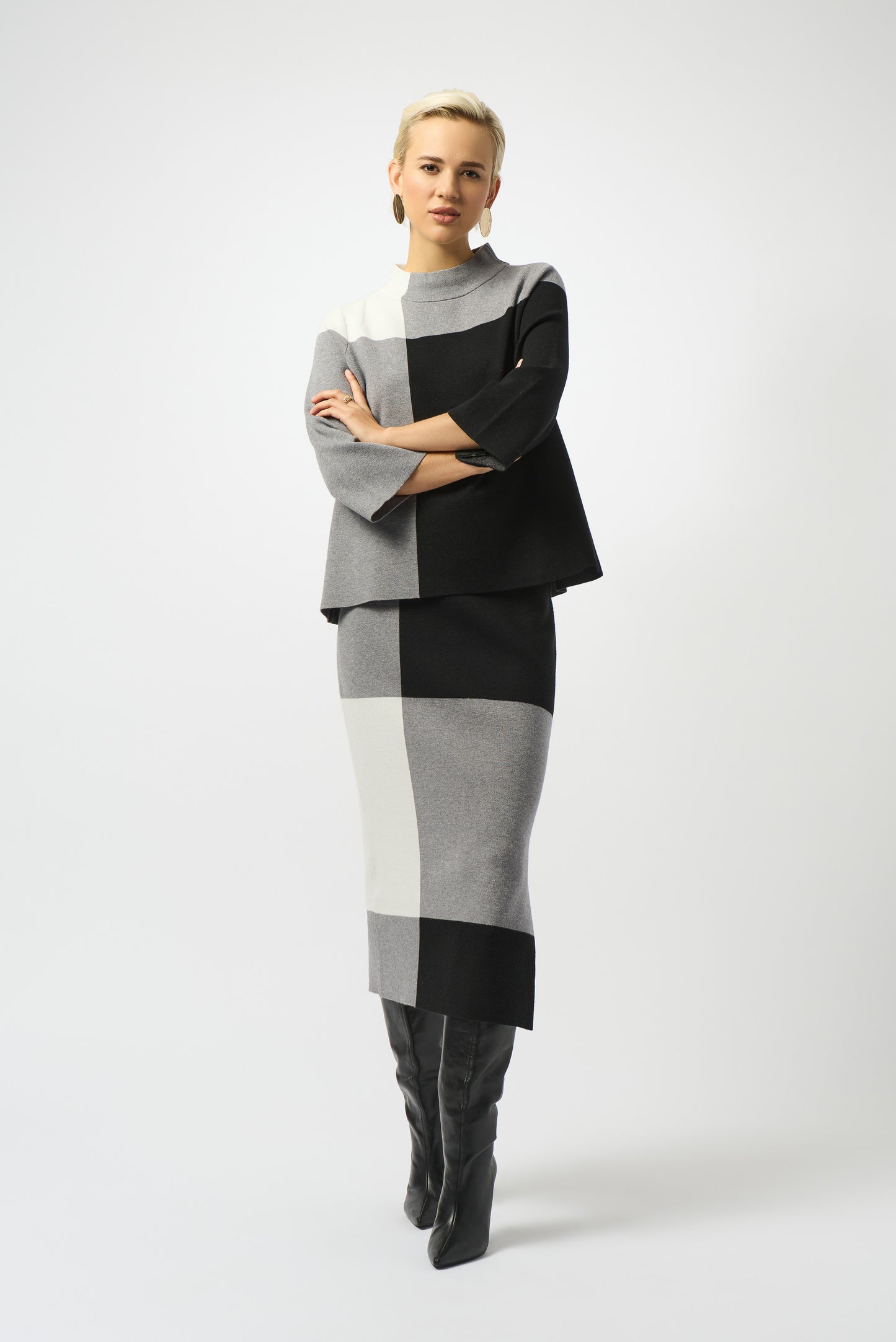 Joseph Ribkoff Knit Skirt 253908