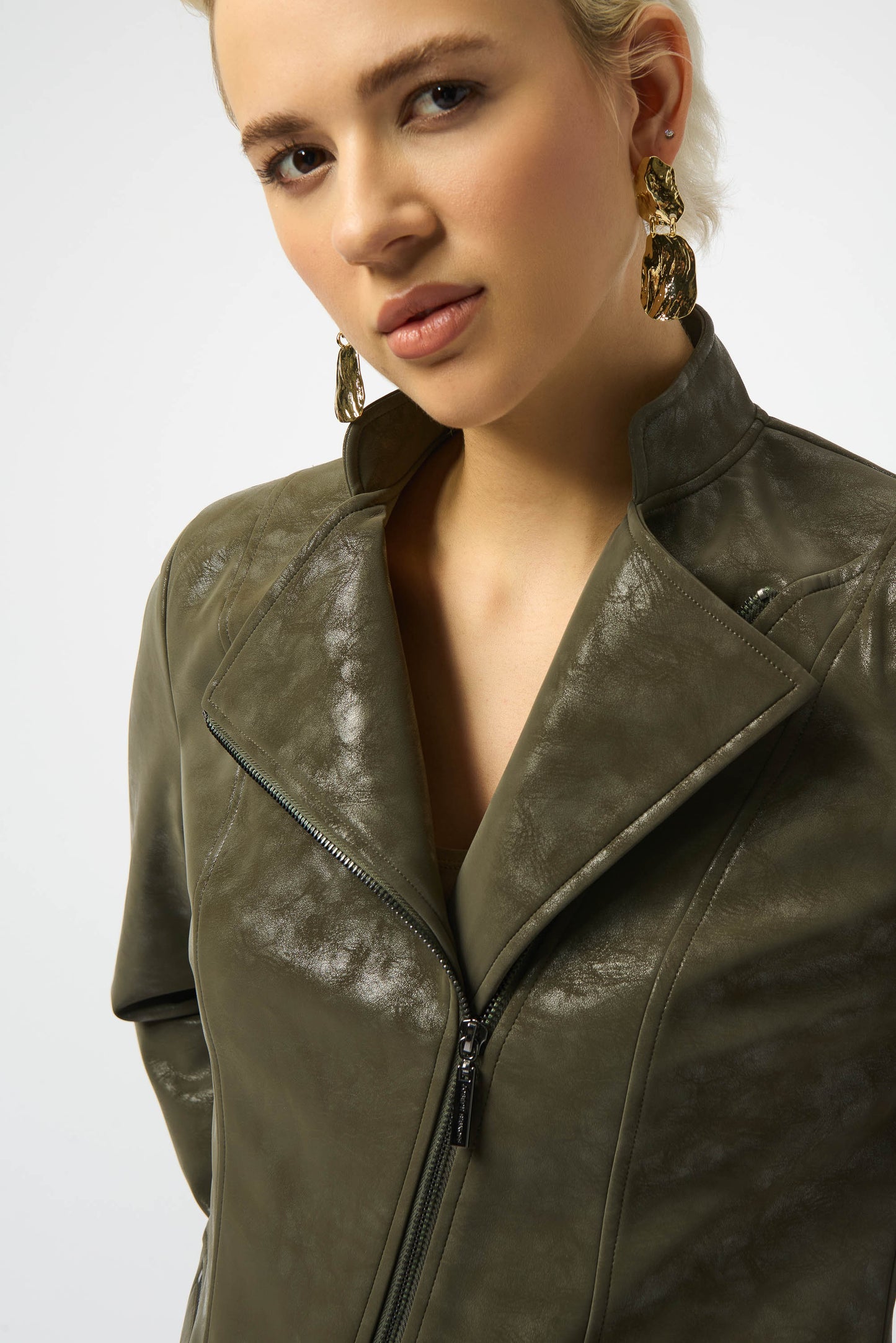 Joseph Ribkoff Faux Suede Jacket 253915