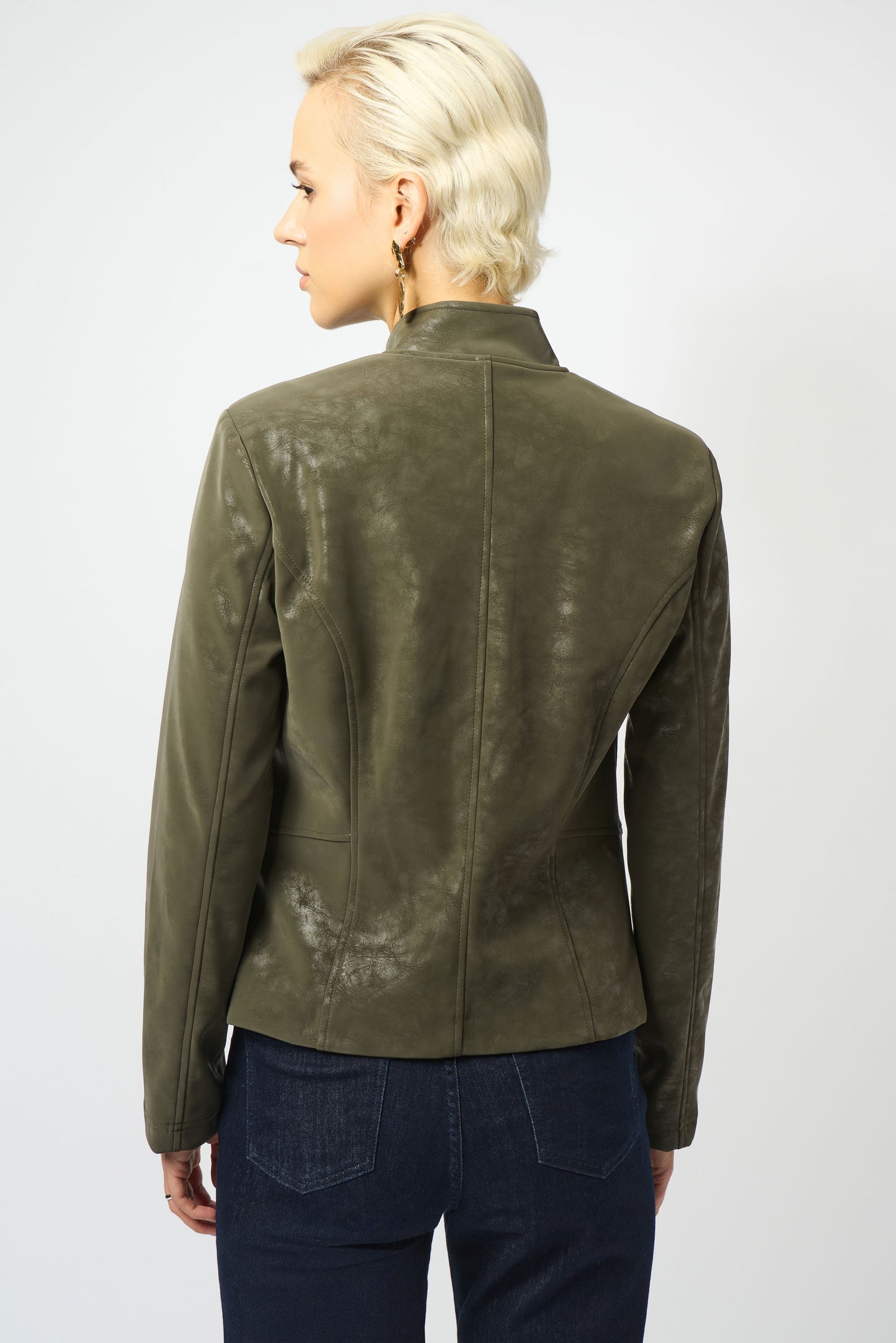 Joseph Ribkoff Faux Suede Jacket 253915