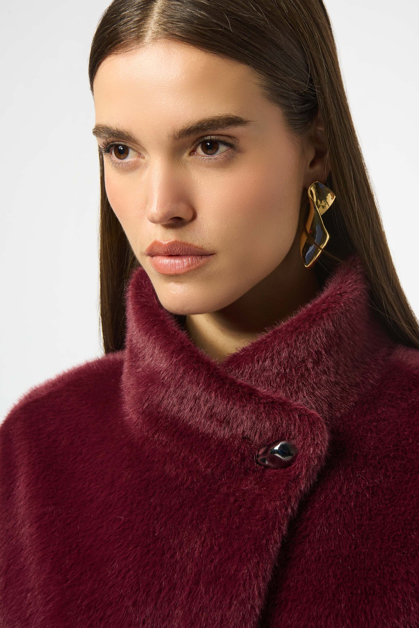 Joseph Ribkoff Faux Fur Gilet 253924