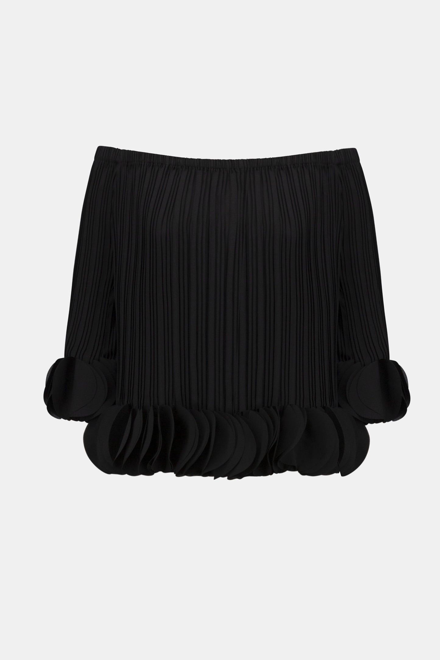 Joseph Ribkoff Black Pleated Top 253939