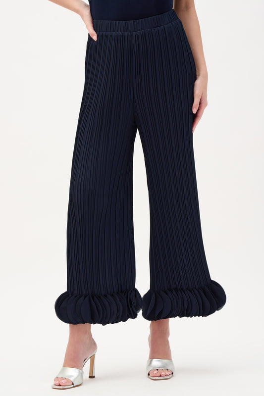 Joseph Ribkoff Plisse Trousers 253940S26