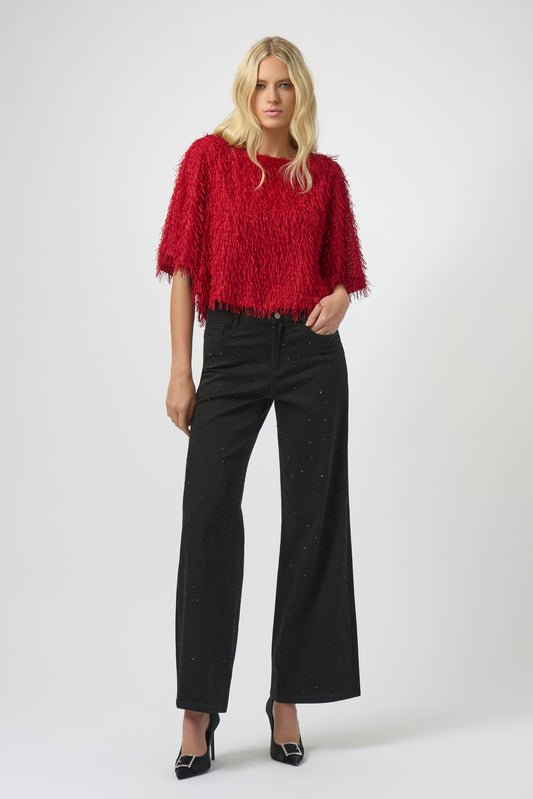 Joseph Ribkoff Tassle Top 254105