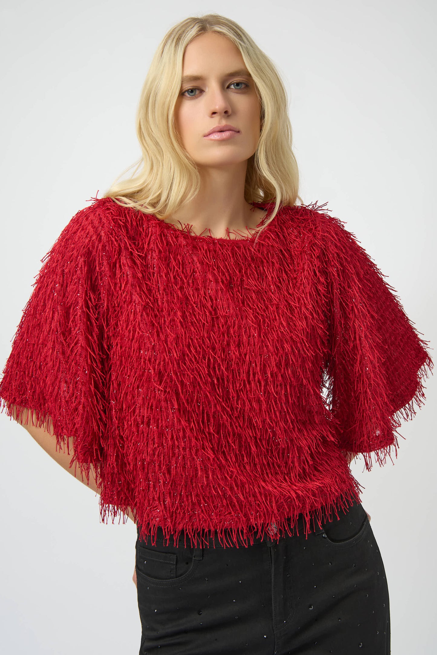 Joseph Ribkoff Tassle Top 254105