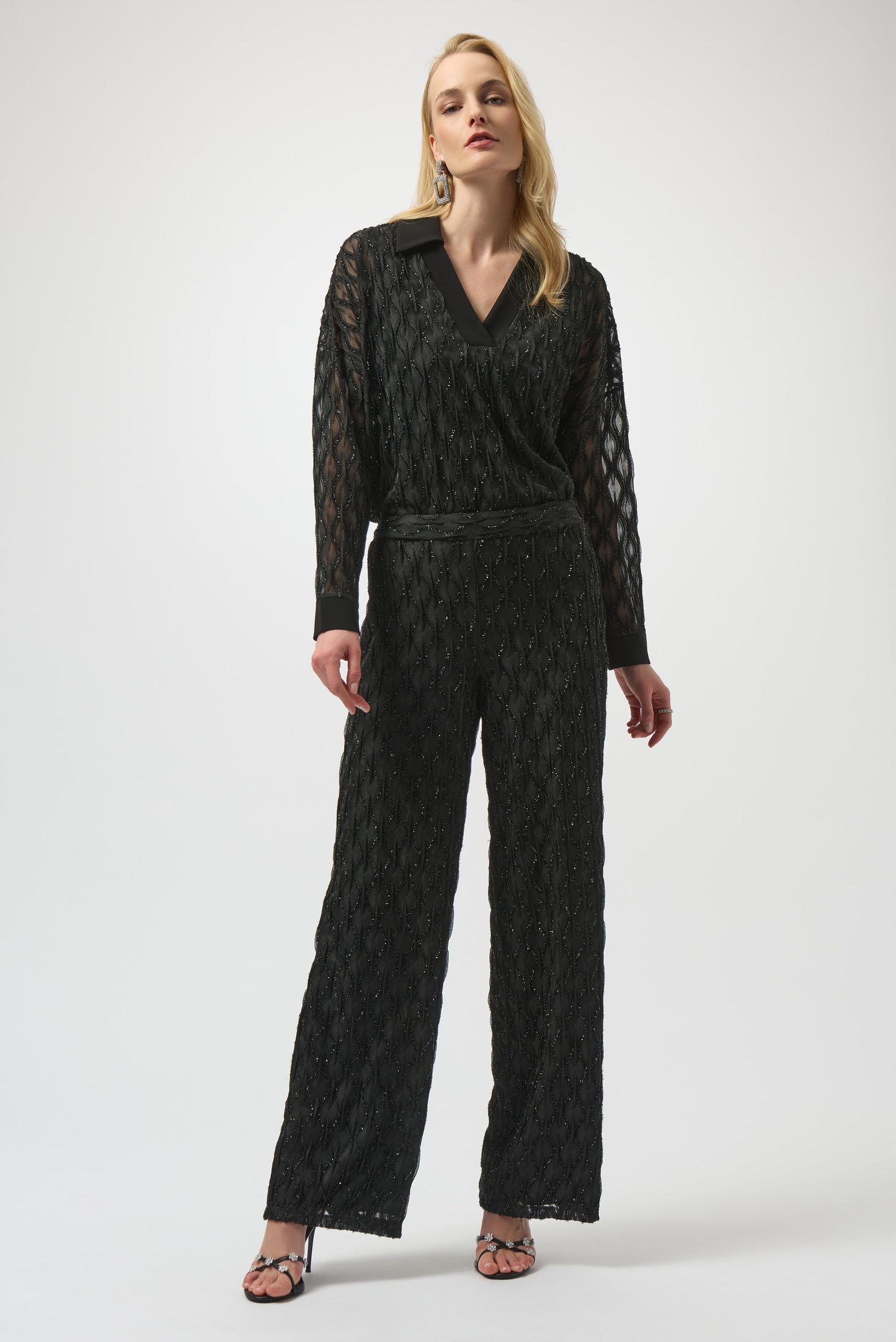 Joseph Ribkoff Sparkly Trousers 254118