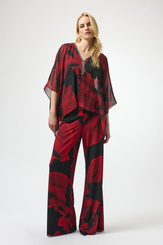 Joseph Ribkoff Rose Trousers 254198