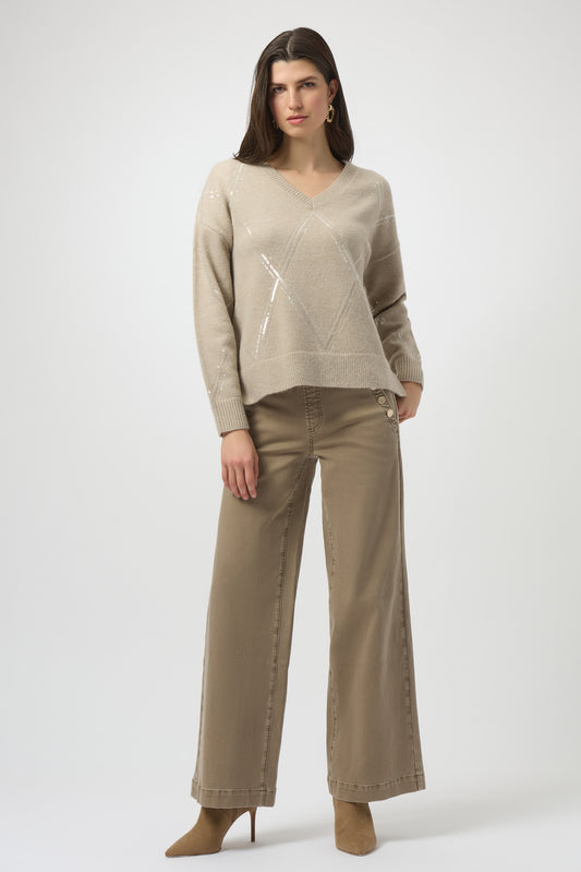 Joseph Ribkoff Cream Jeans 254919