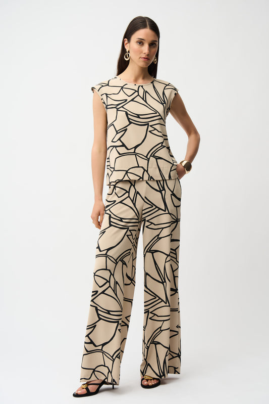 Joseph Ribkoff Print Top 261125