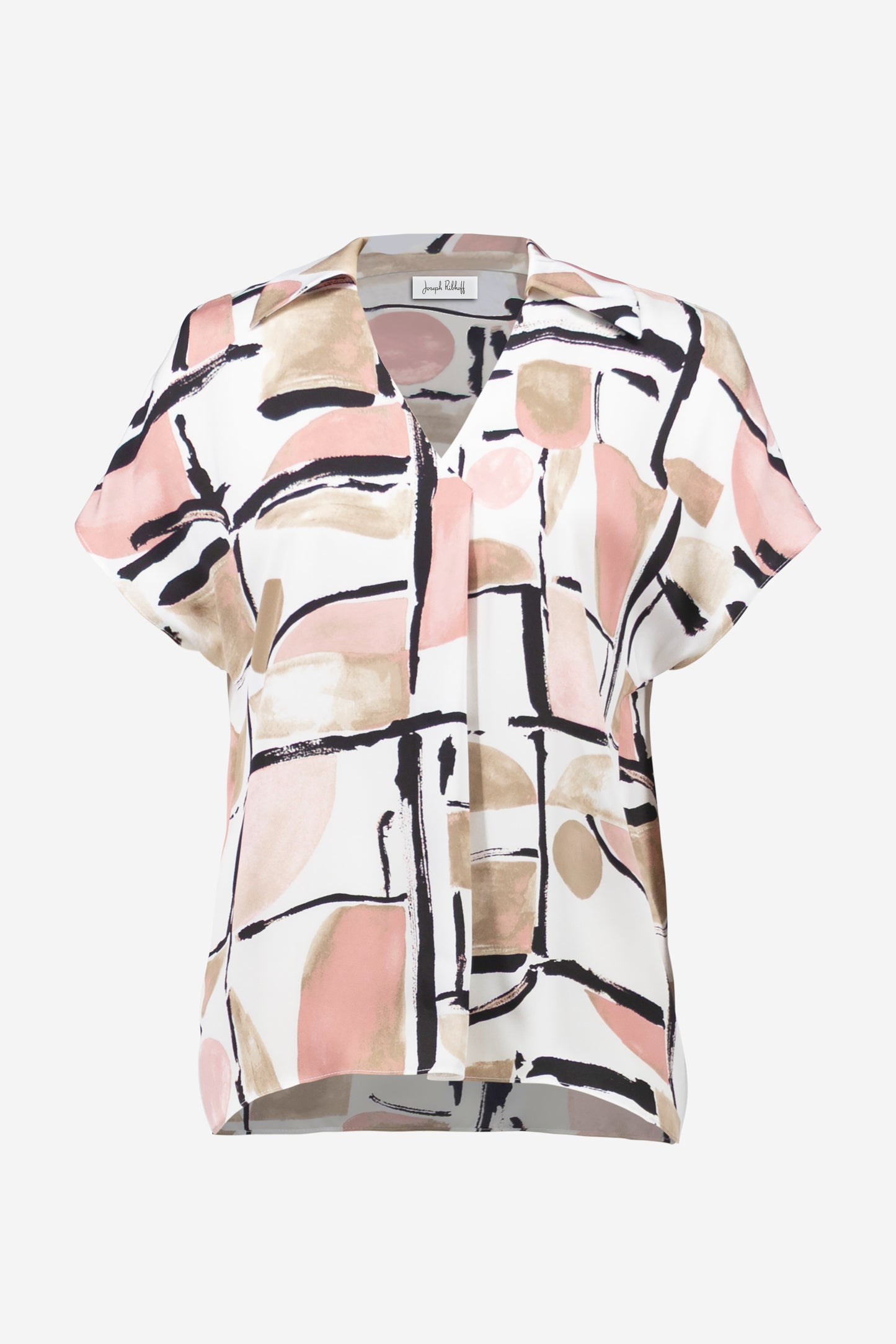 Joseph Ribkoff Print Satin Blouse 261308