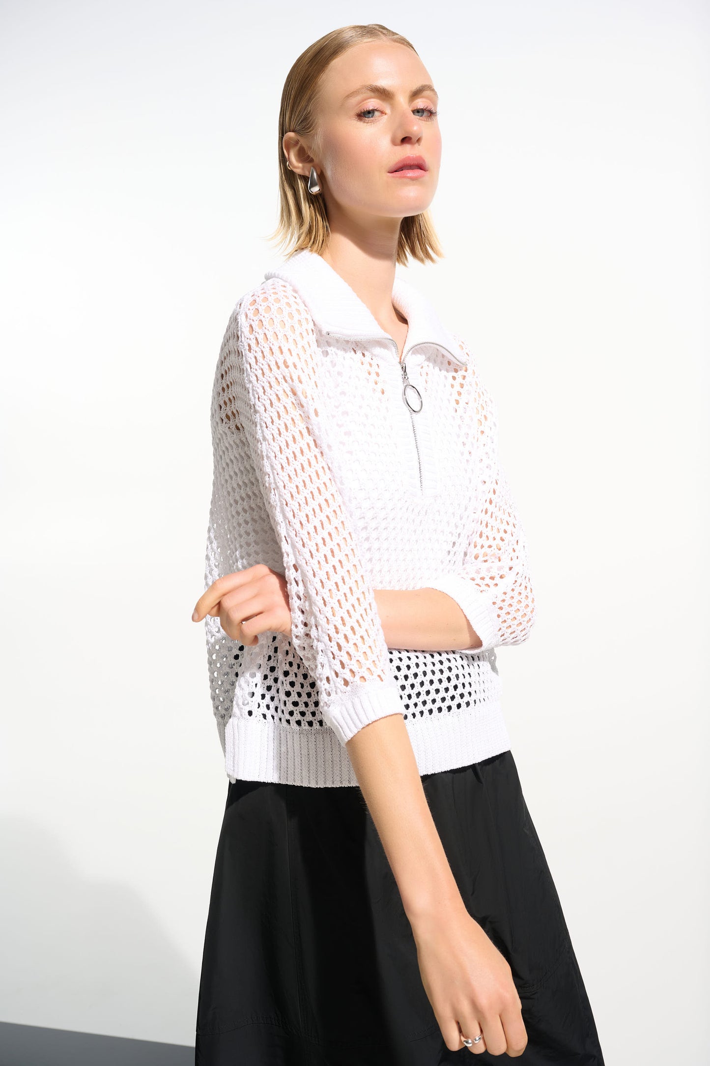 Joseph Ribkoff Sport Holey Sweater 261634