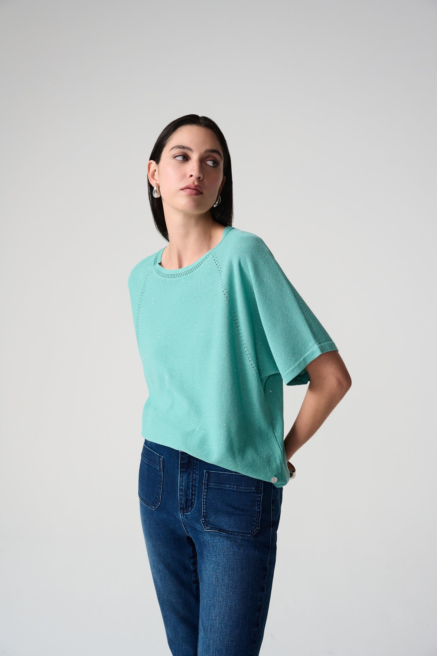 Joseph Ribkoff Seafoam Sweater 261917