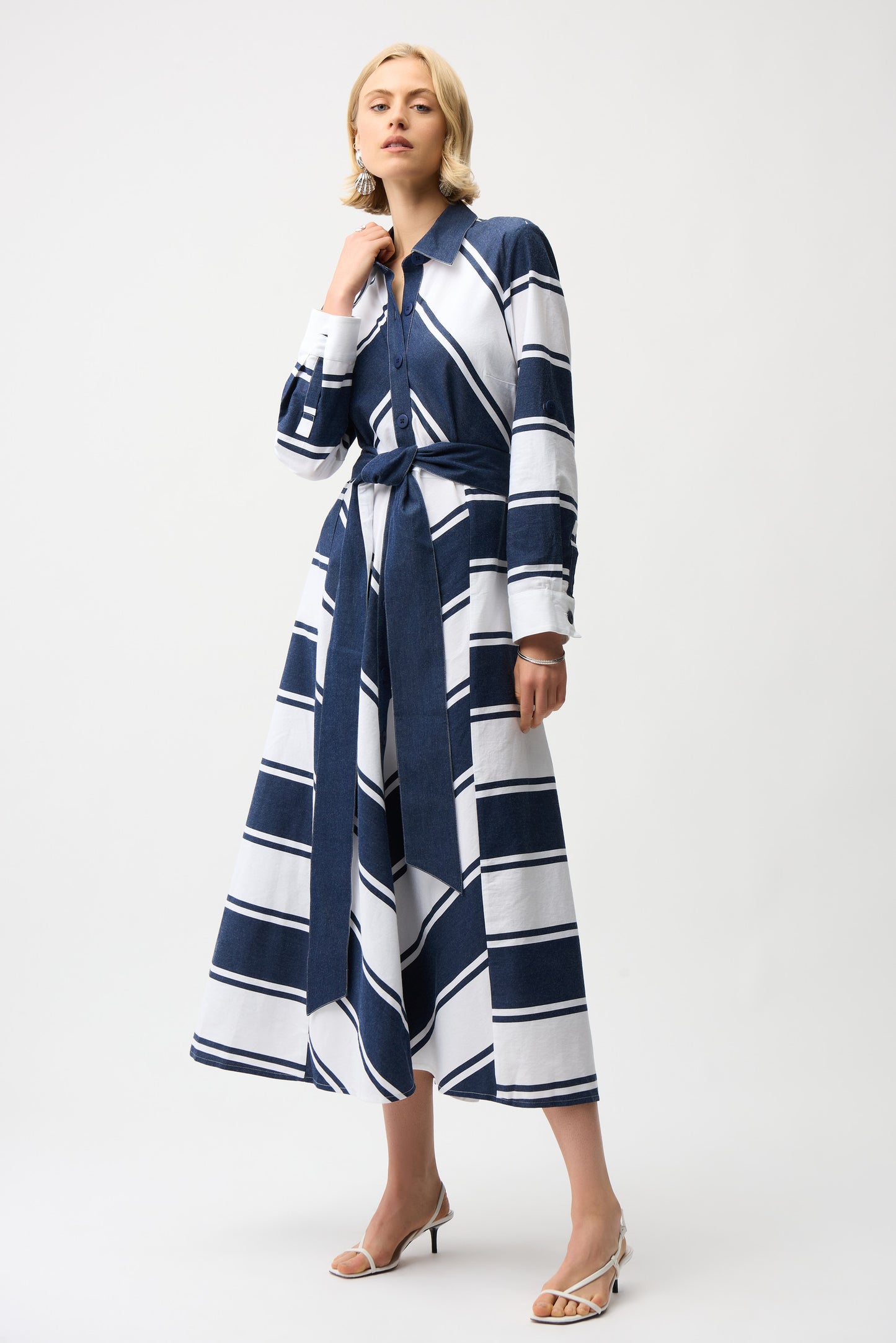 Joseph Ribkoff Stripe Print Dress 261936