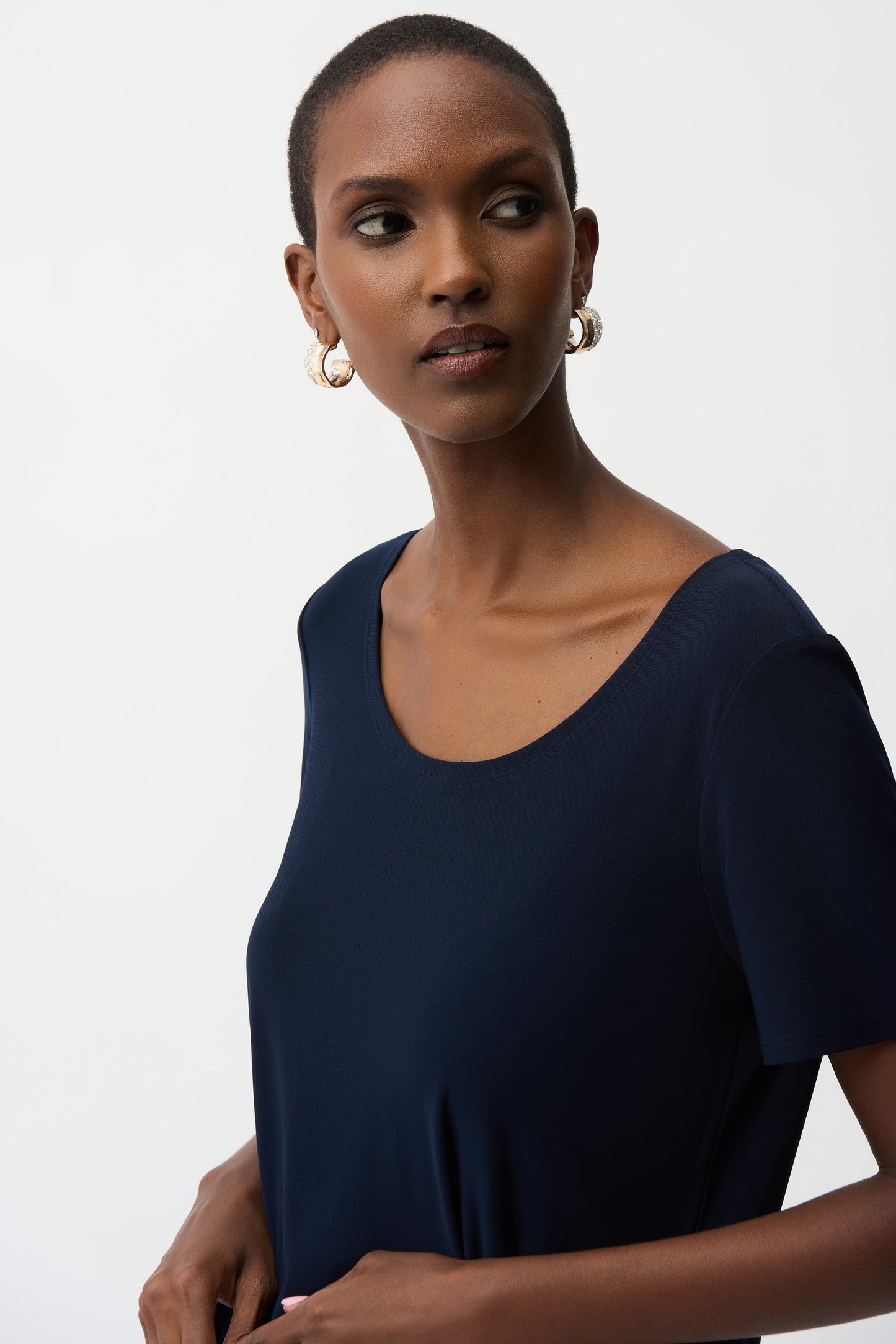 Joseph Ribkoff Midnight T-Shirt 261940