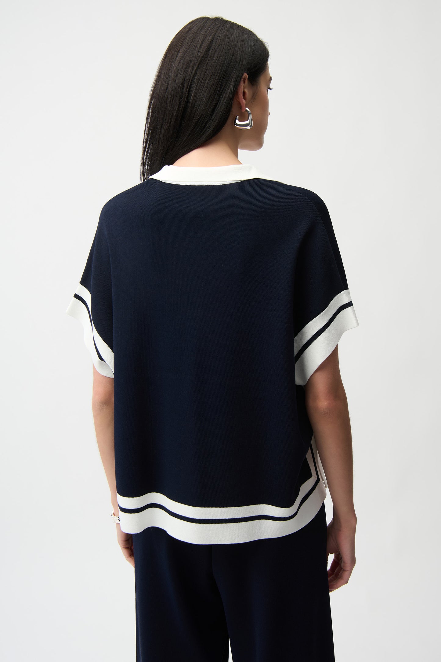 Joseph Ribkoff Navy/Cream Top 261941