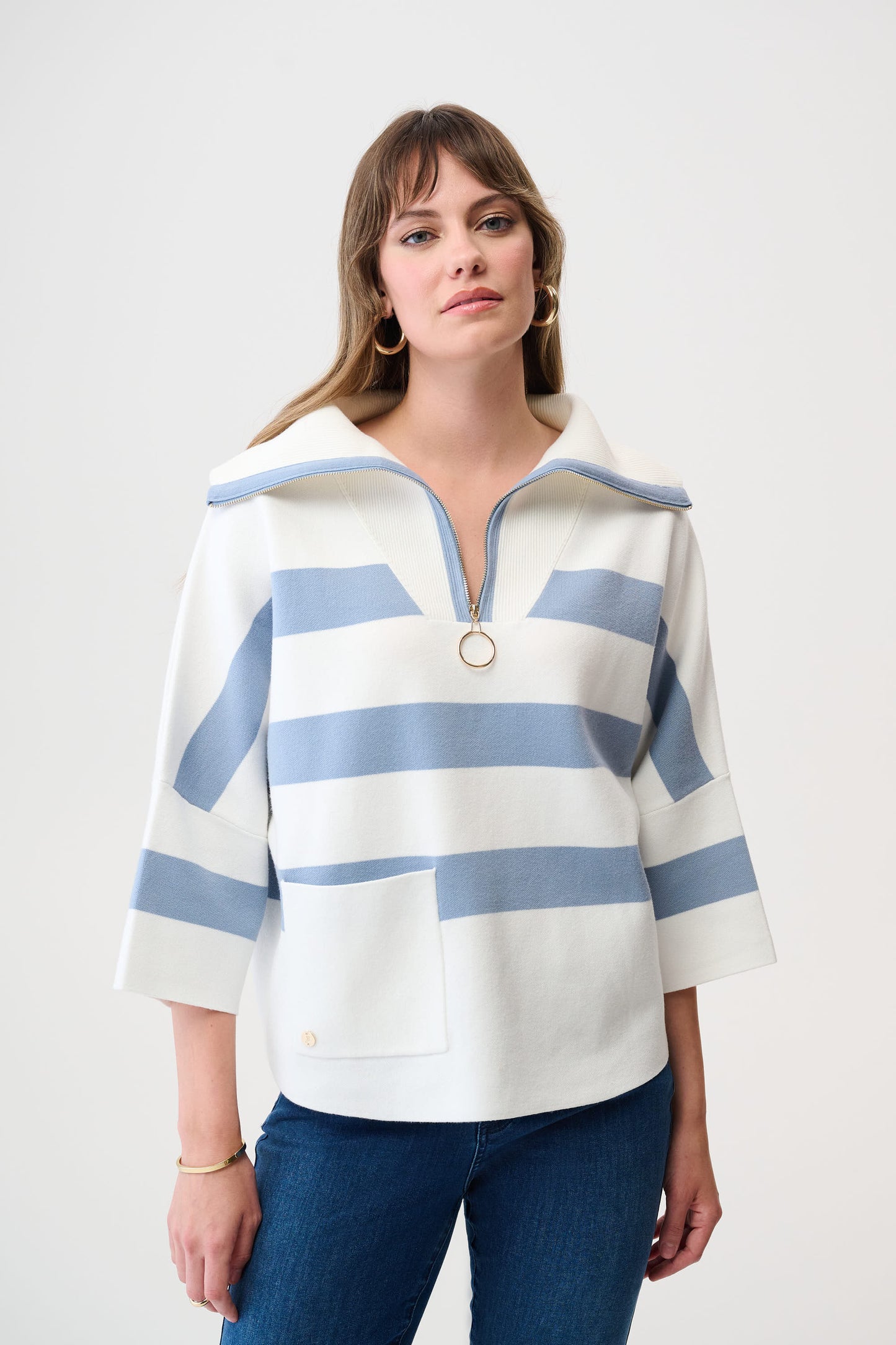 Joseph Ribkoff Stripe Sweater 261983