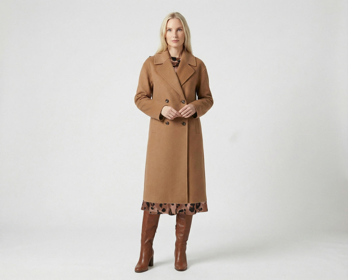Allison Camel Long Coat 261TP2550