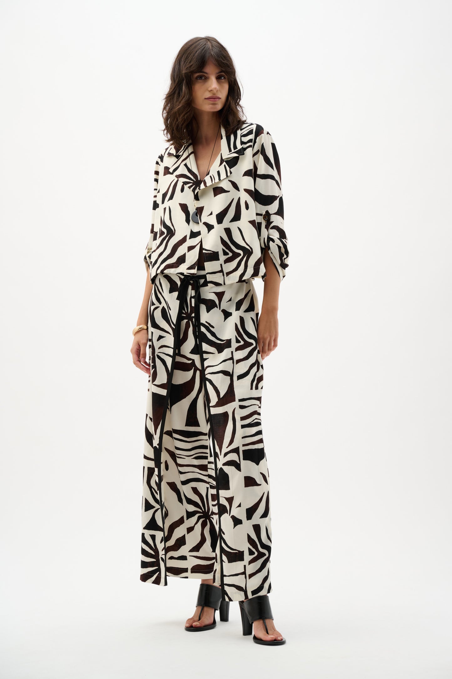 Joseph Ribkoff Print Linen Jacket 262193