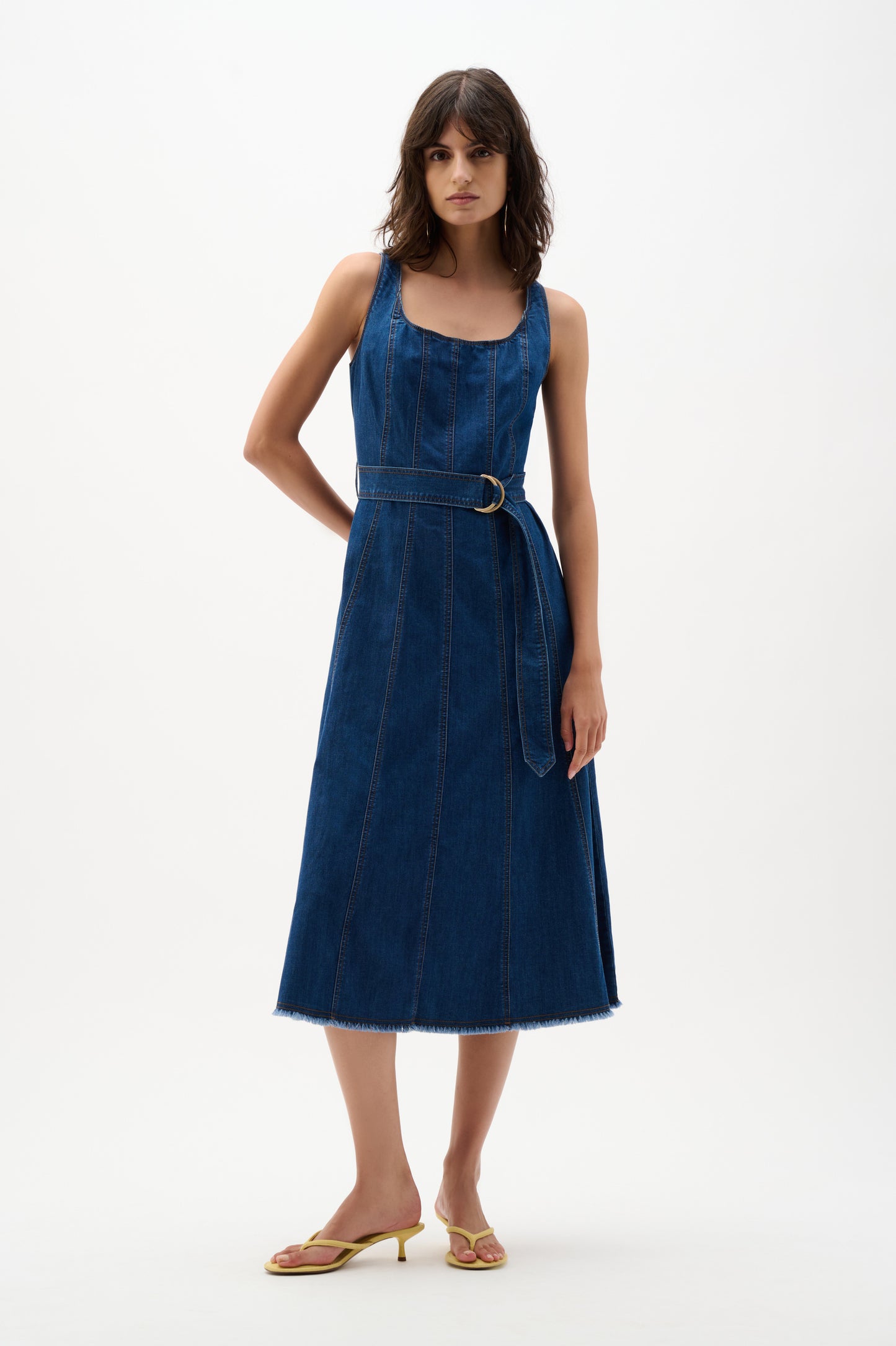 Joseph Ribkoff Denim Long Dress 262901