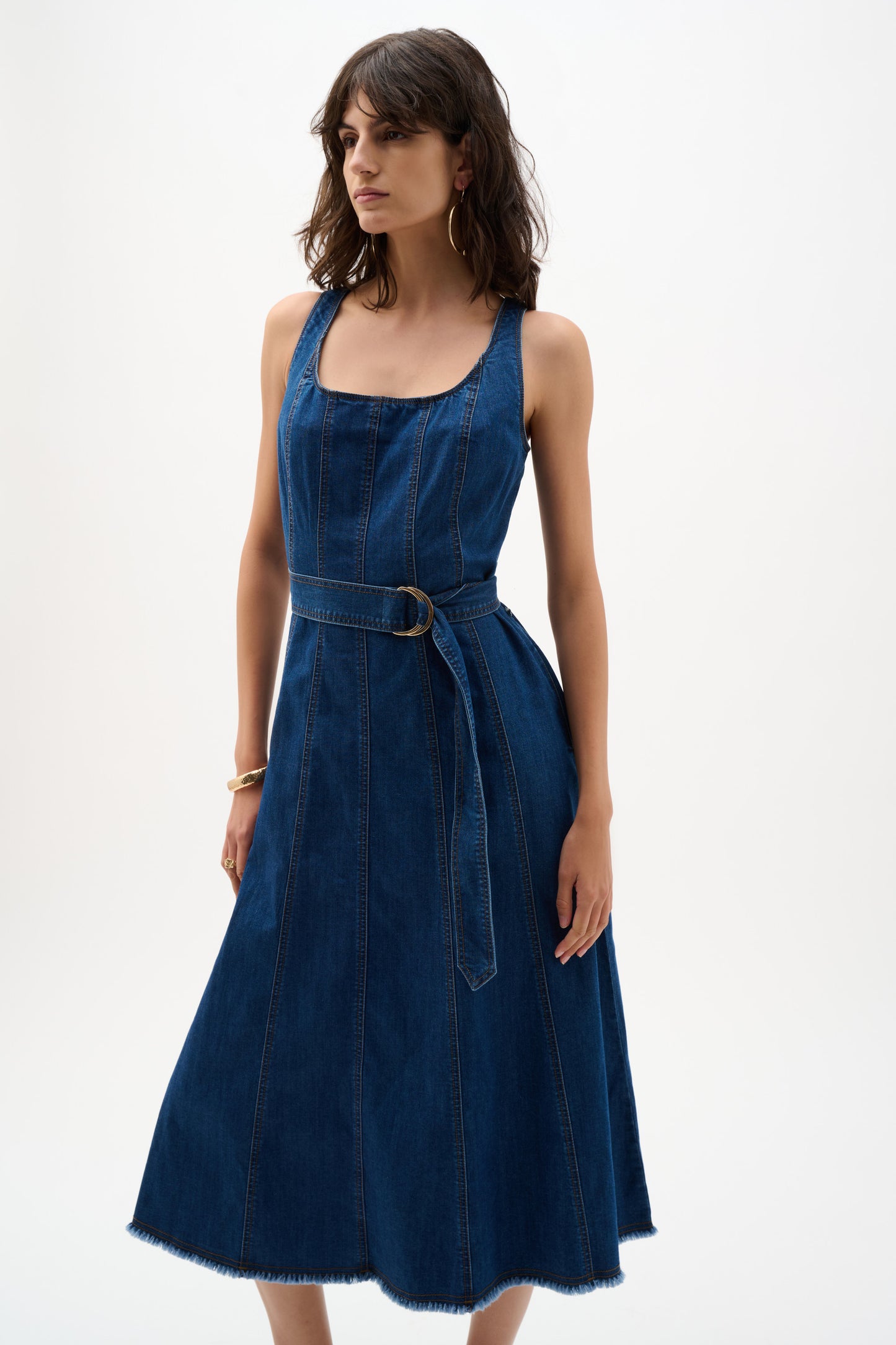 Joseph Ribkoff Denim Long Dress 262901