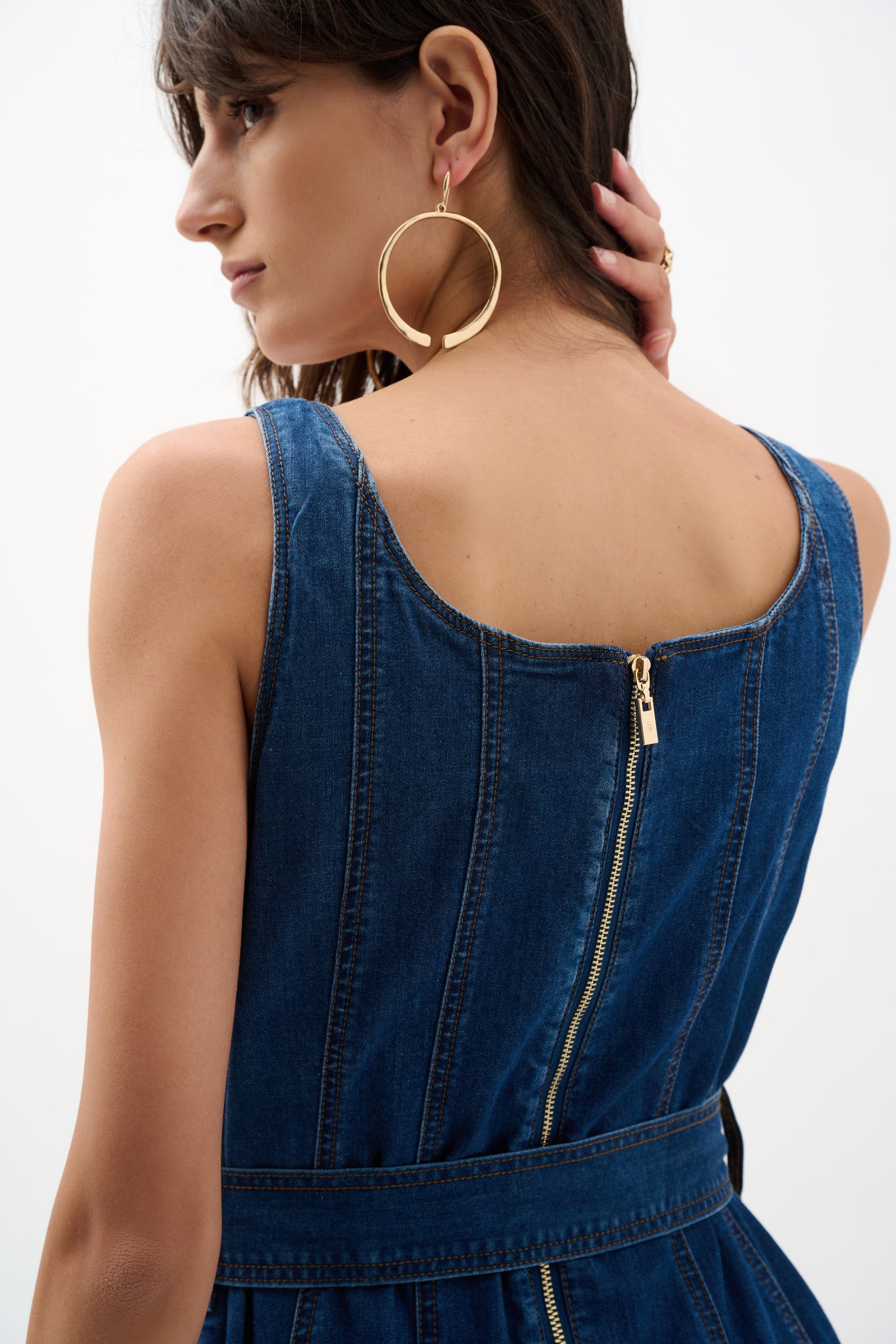 Joseph Ribkoff Denim Long Dress 262901