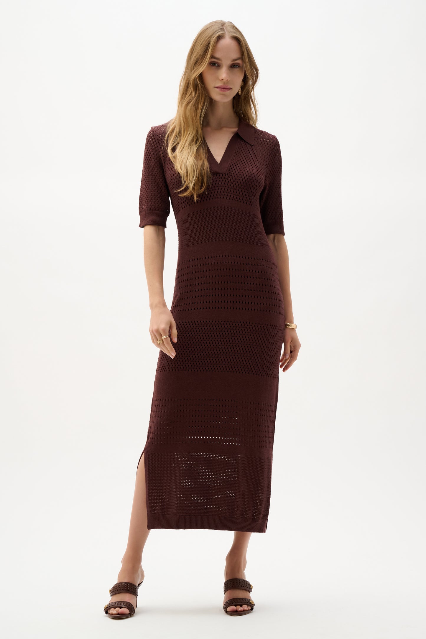Joseph Ribkoff Holey Knit Dress 262931