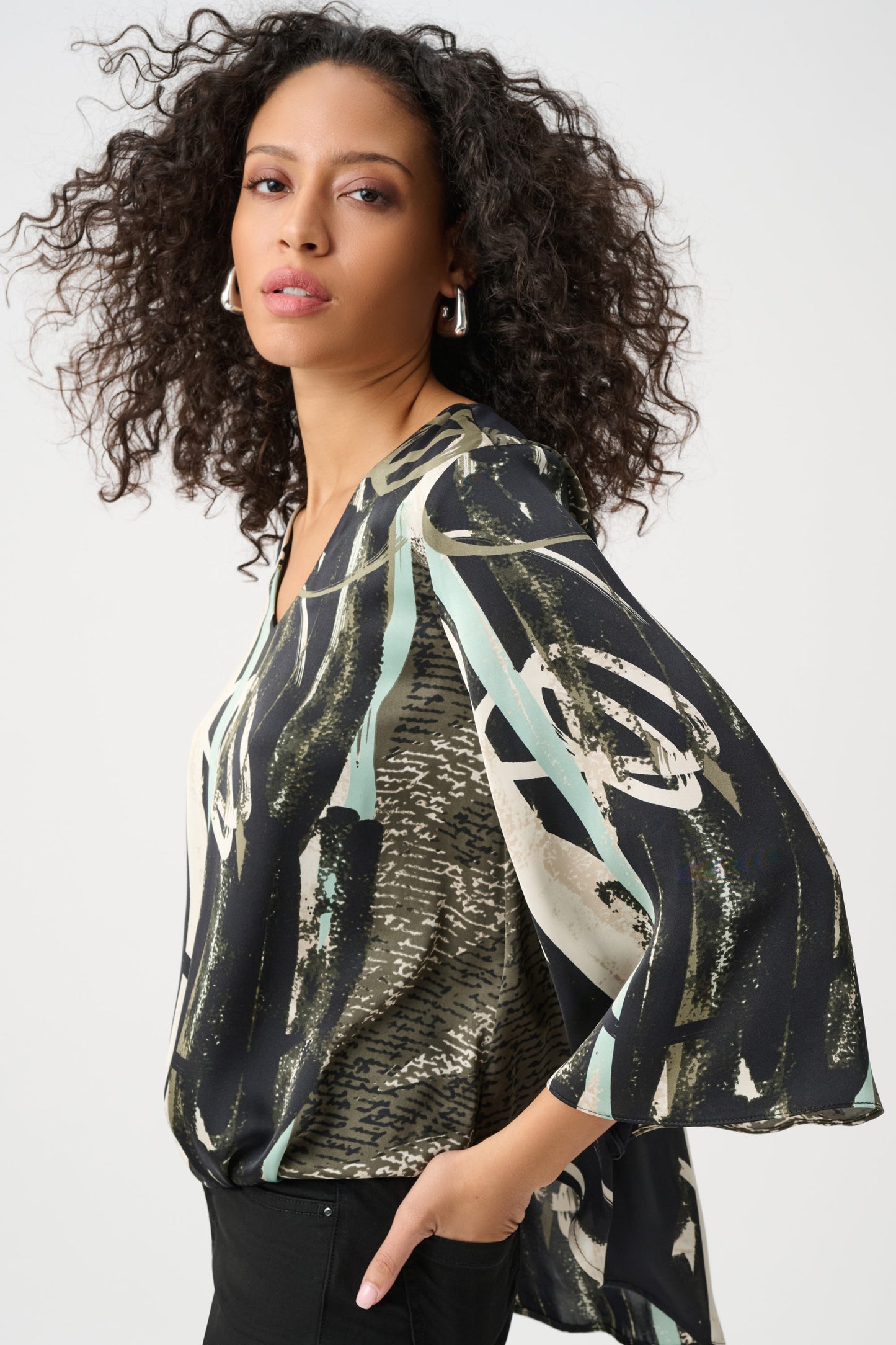 Joseph Ribkoff Print Blouse 263024
