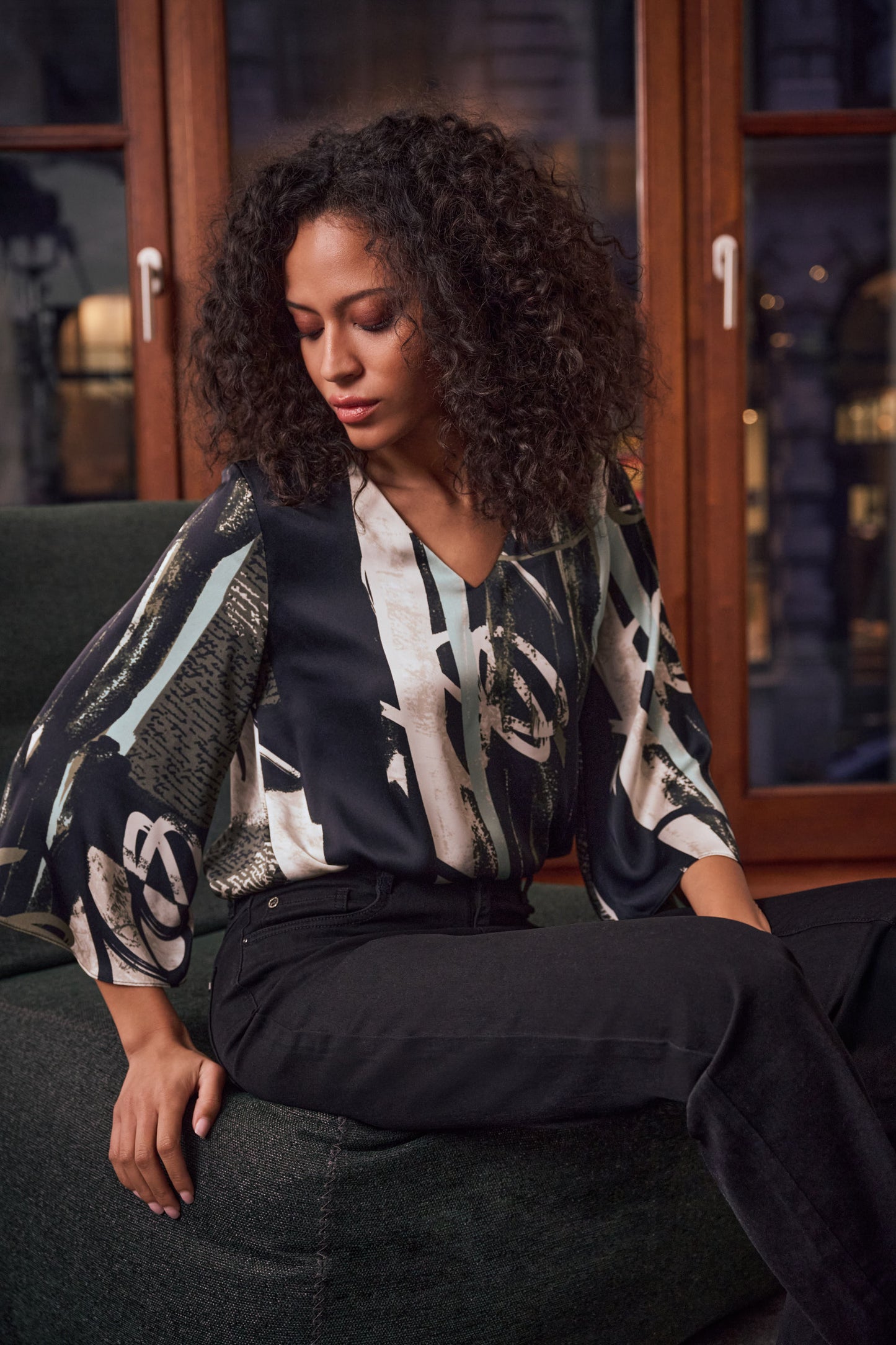 Joseph Ribkoff Print Blouse 263024