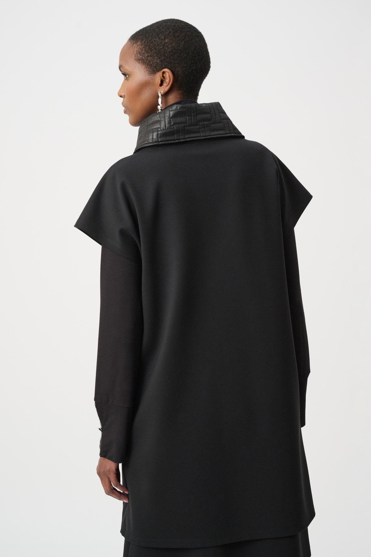 Joseph Ribkoff Black Long Gilet 263059