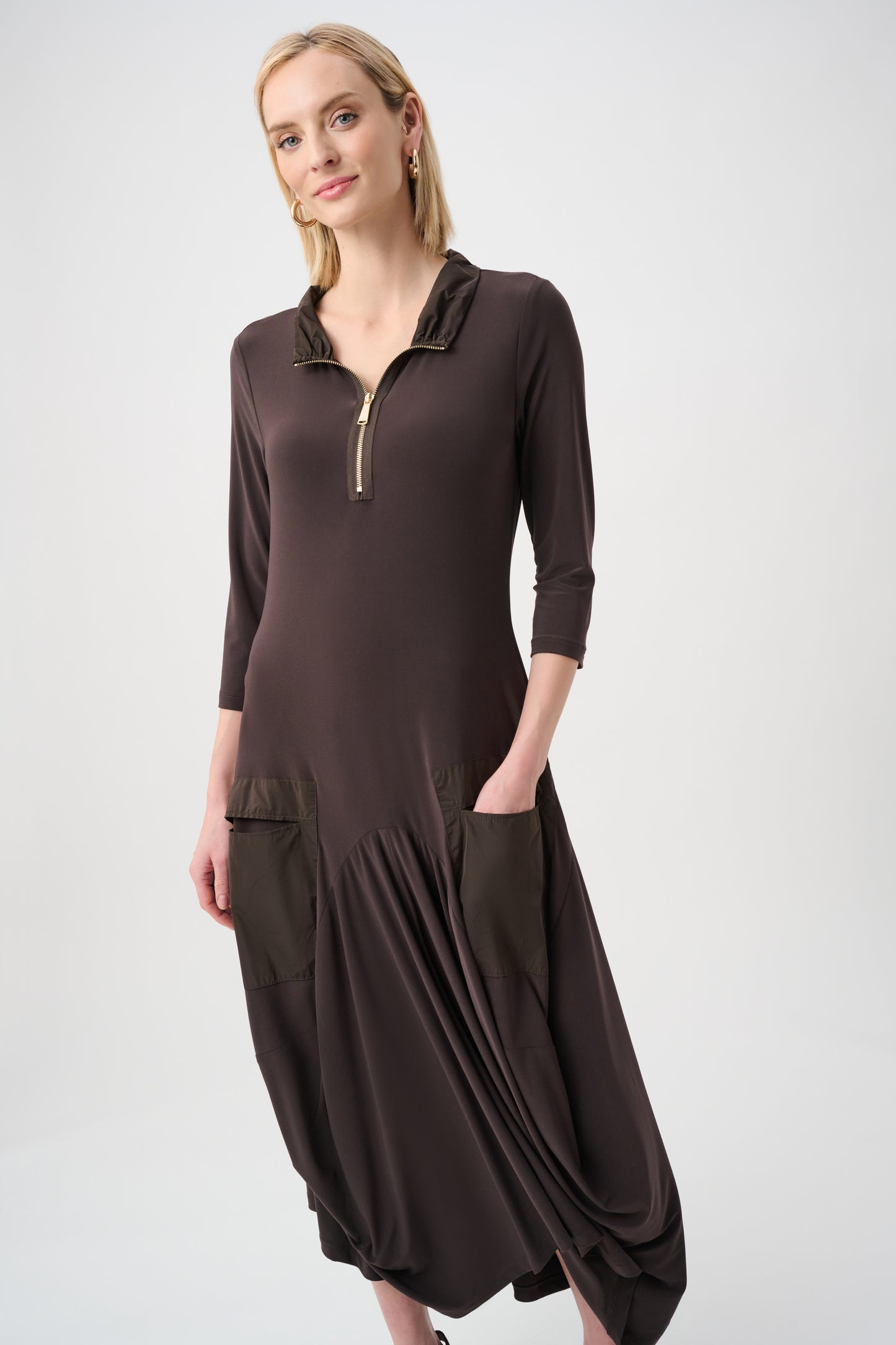 Joseph Ribkoff Mocha Dress 263159