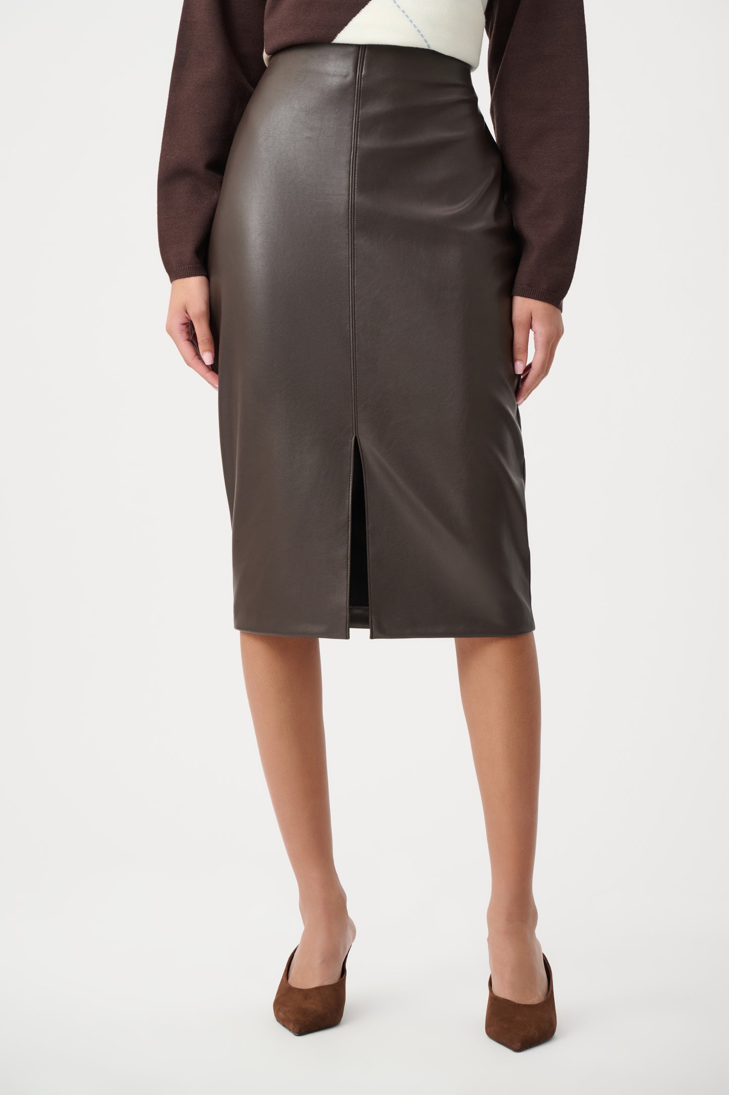 Joseph Ribkoff Chocolate Skirt 263213