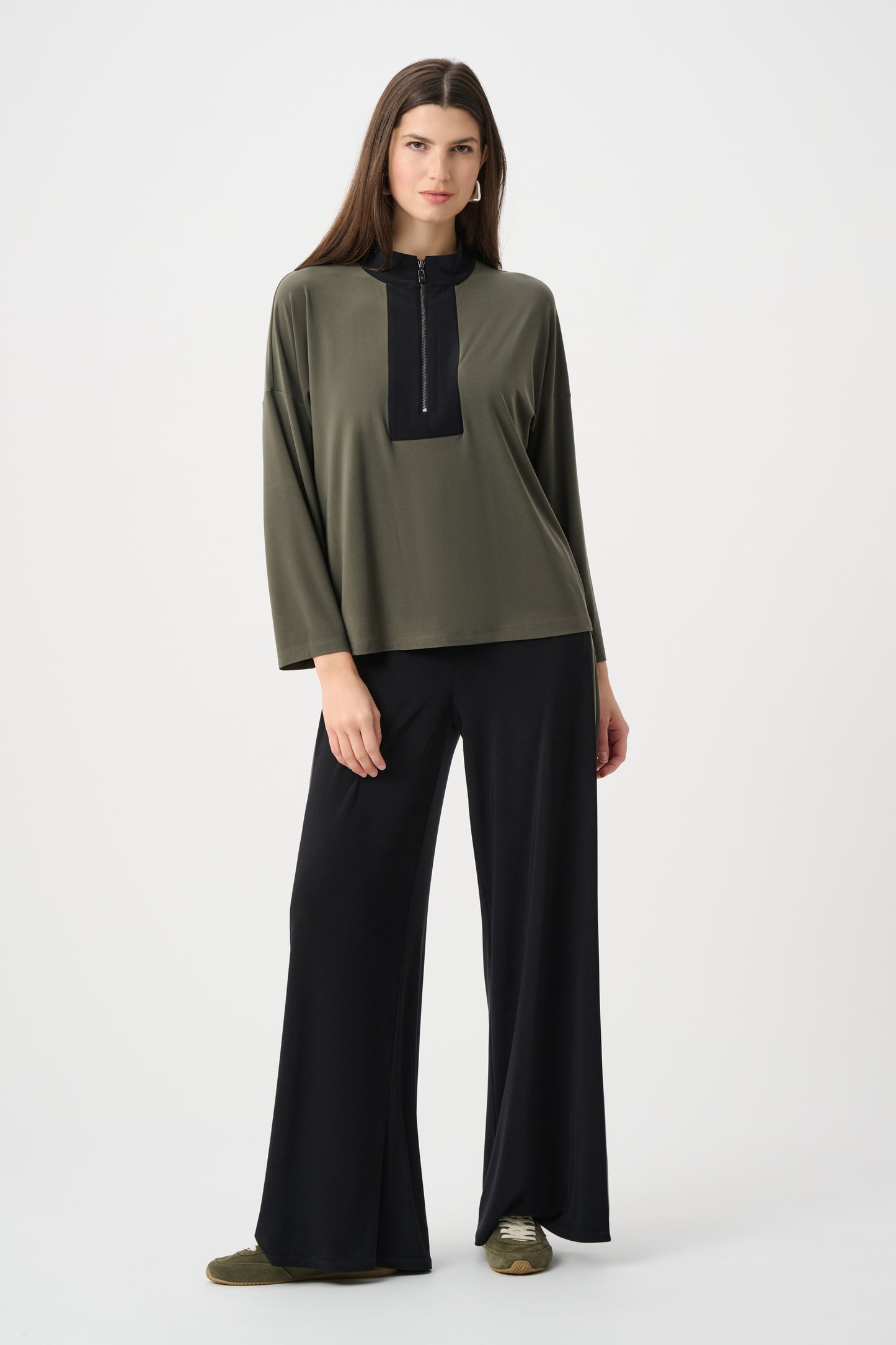 Joseph Ribkoff Avocado Top 263606