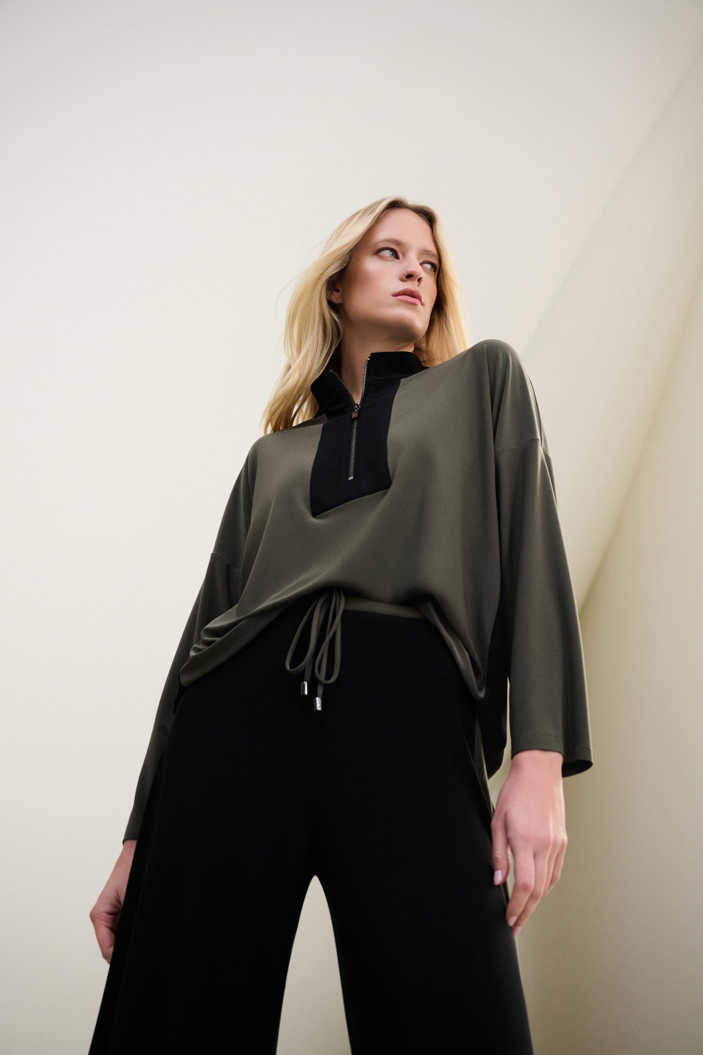Joseph Ribkoff Avocado Top 263606