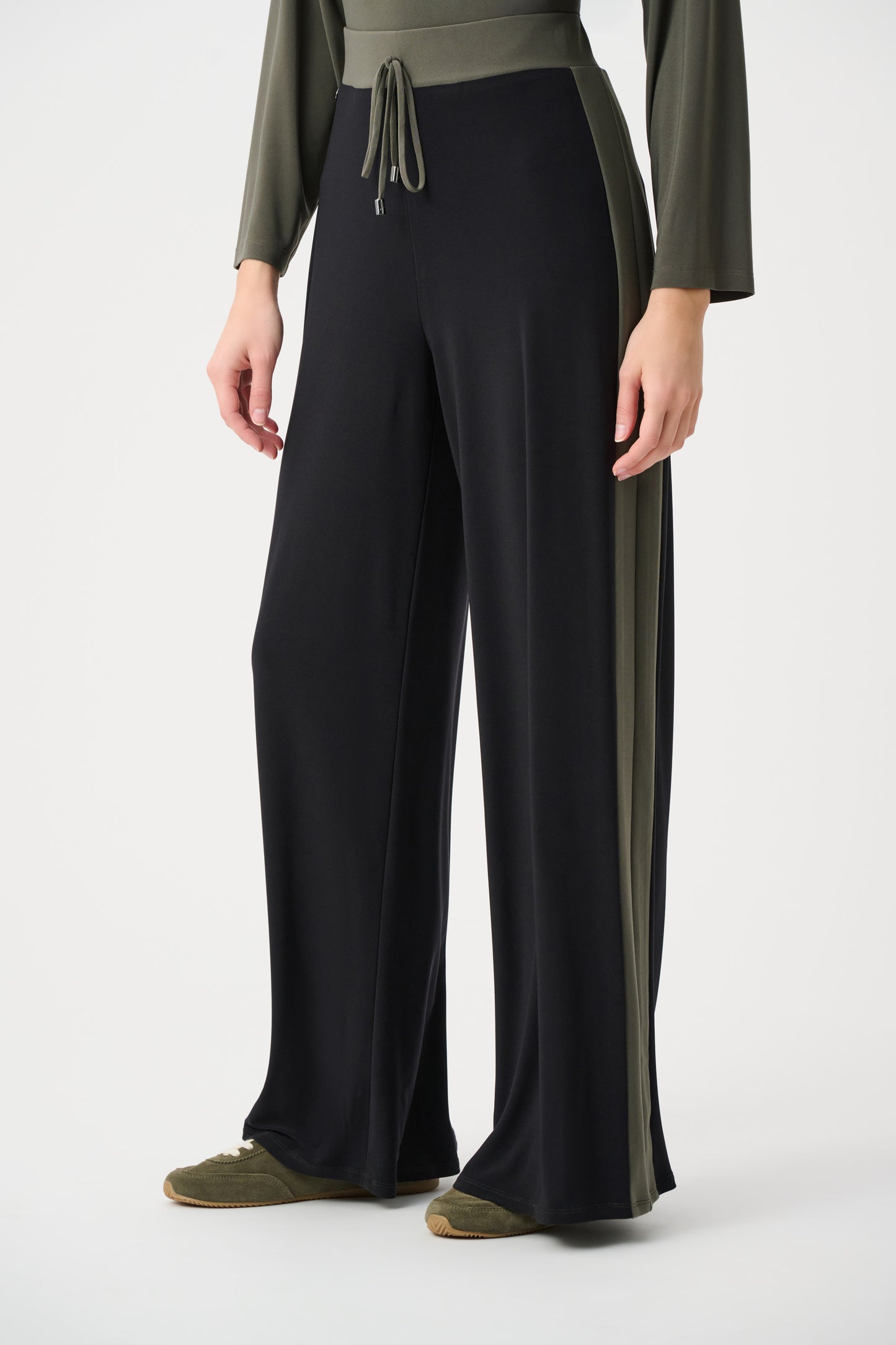 Joseph Ribkoff Avo/Blk Trousers 263607