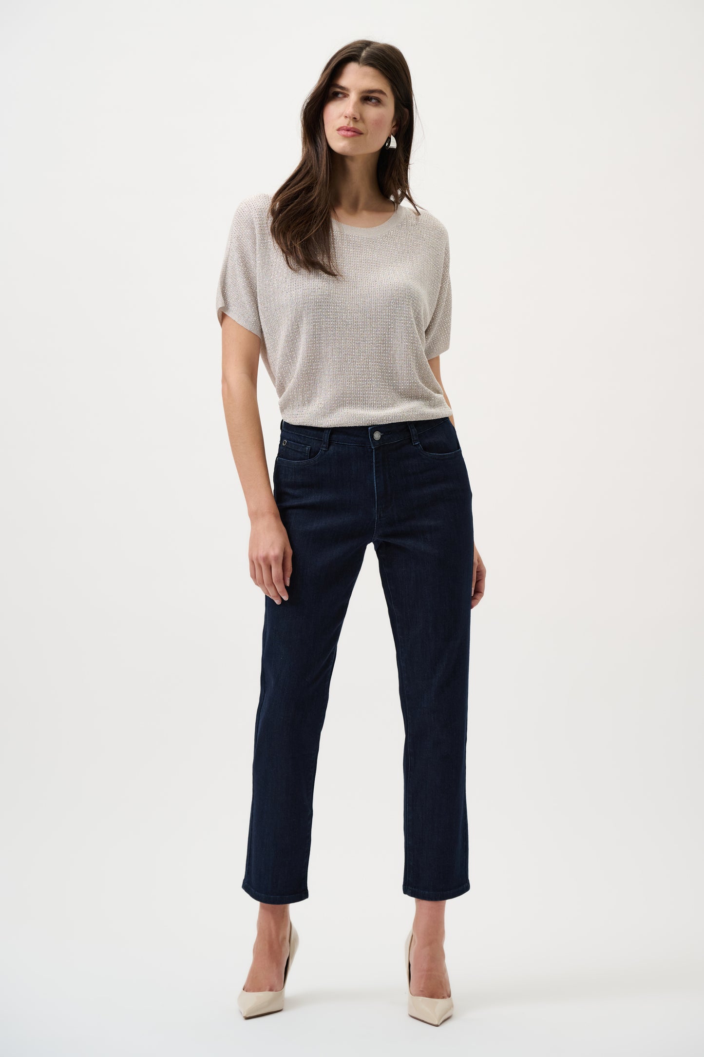 Joseph Ribkoff Metallic T-Shirt 263900