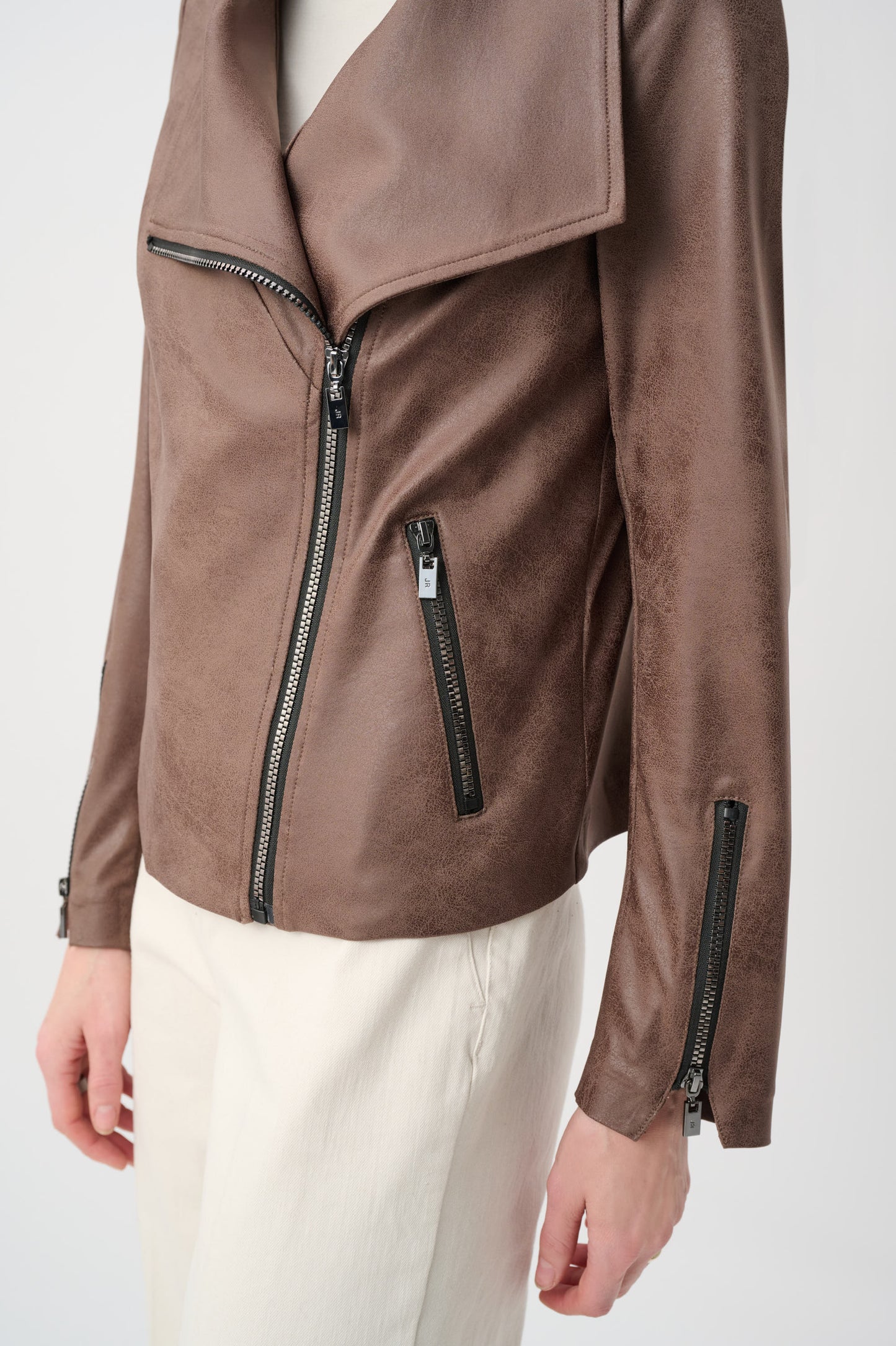 Joseph Ribkoff Mink Zip Jacket 263908