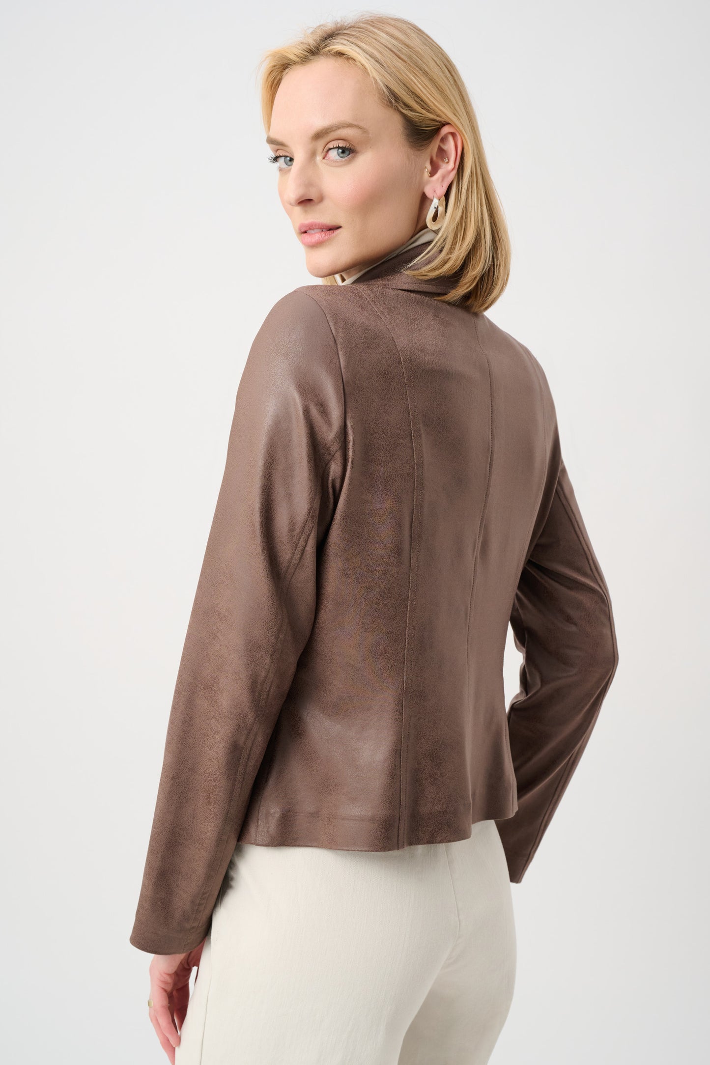 Joseph Ribkoff Mink Zip Jacket 263908
