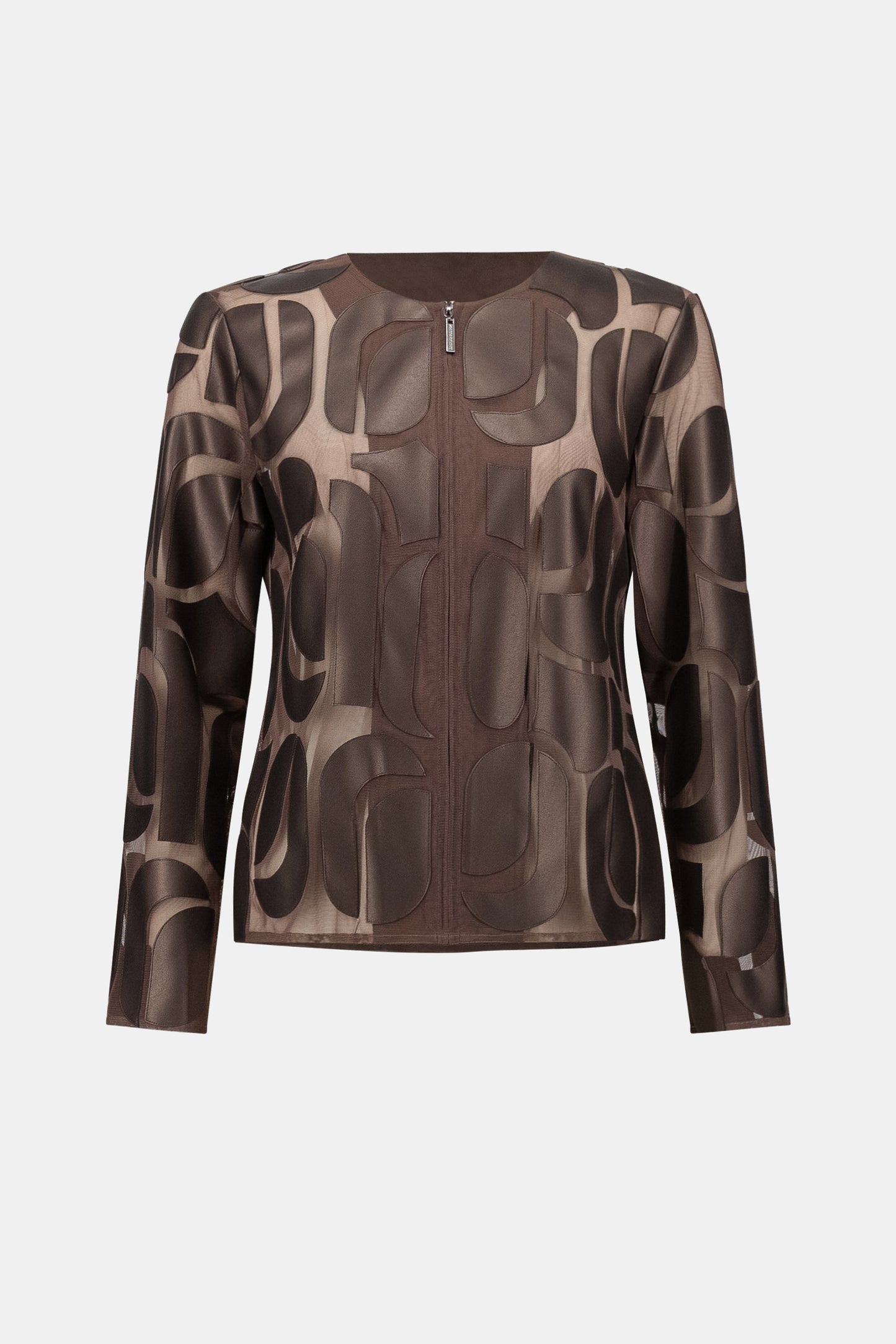 Joseph Ribkoff Bronze Pleather Jacket 263964