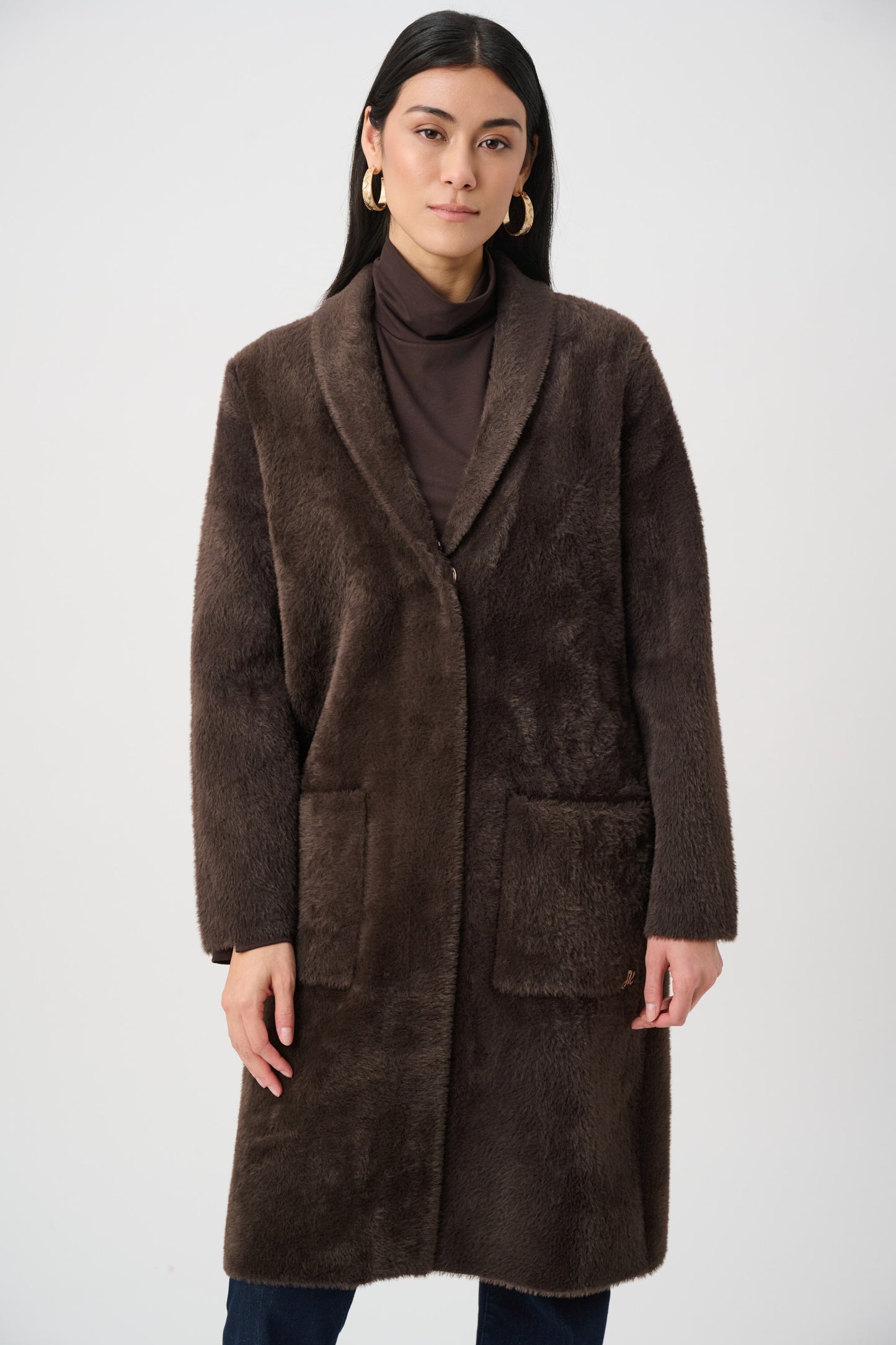 Joseph Ribkoff Cuddly Long Coat 263973