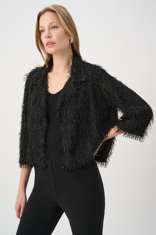 Joseph Ribkoff Fringed Jacket 264128