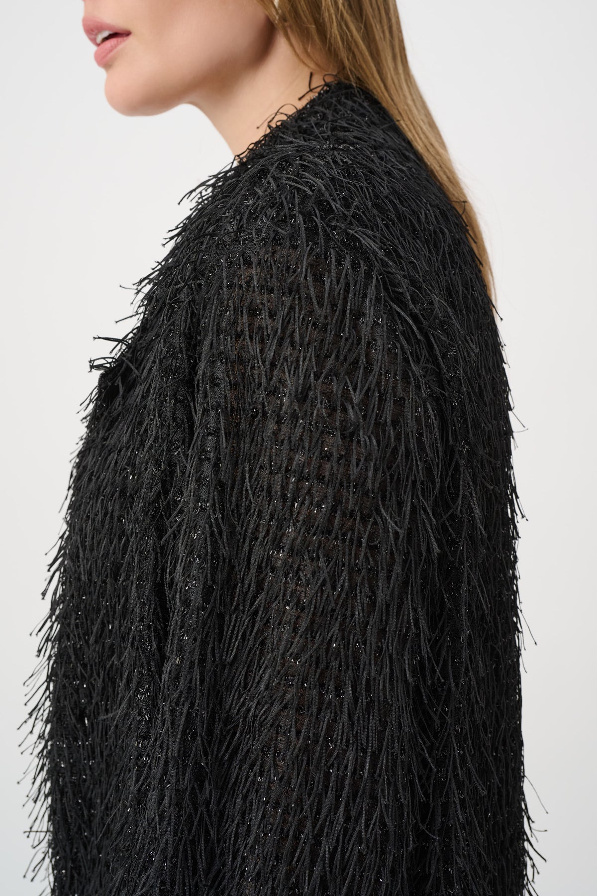 Joseph Ribkoff Fringed Jacket 264128